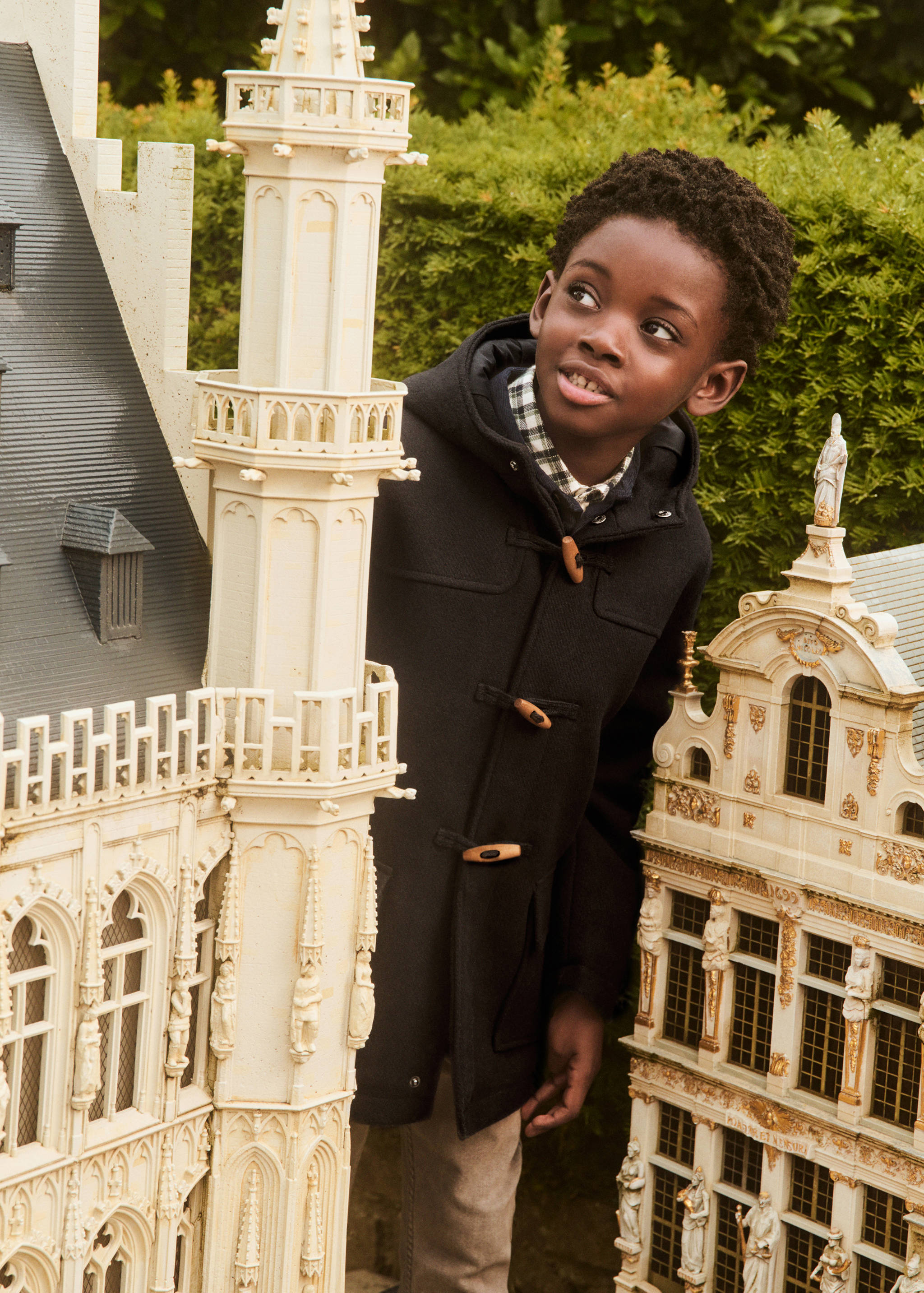 Cloth coat with pockets - Details of the article 5