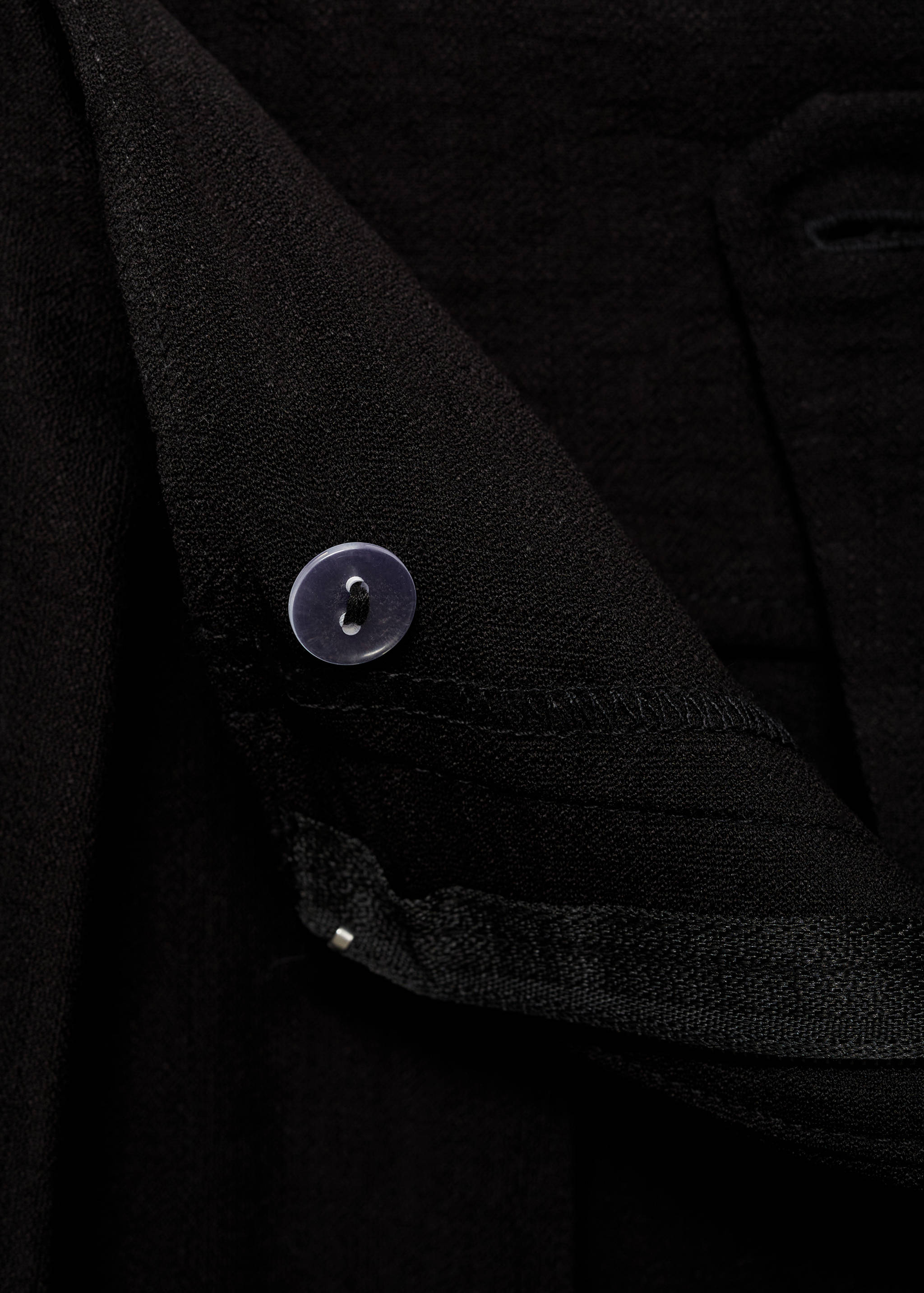 Wide leg pleated trousers - Details of the article 8