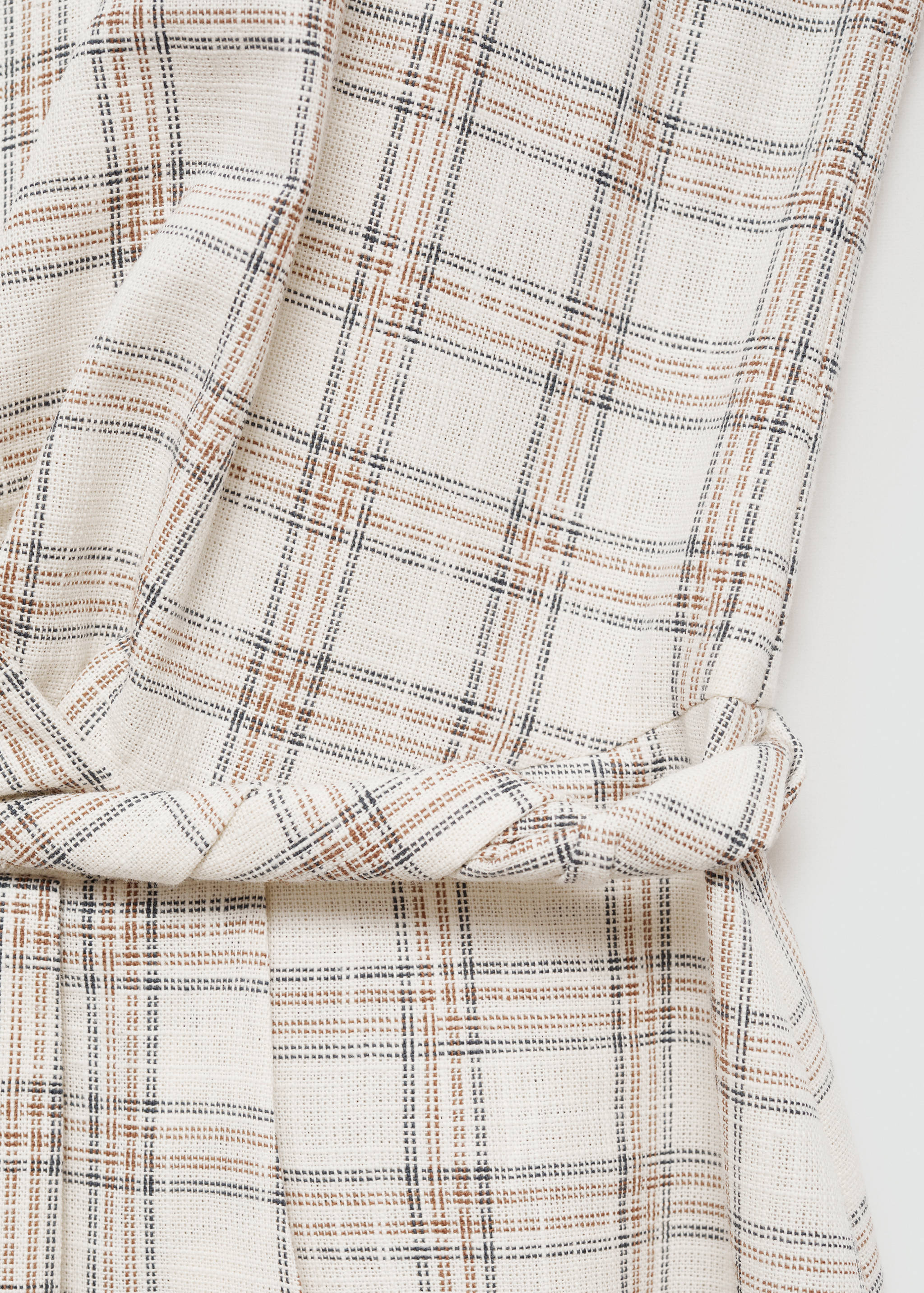 Robe midi en imprimé carreaux - Détail de l'article 8