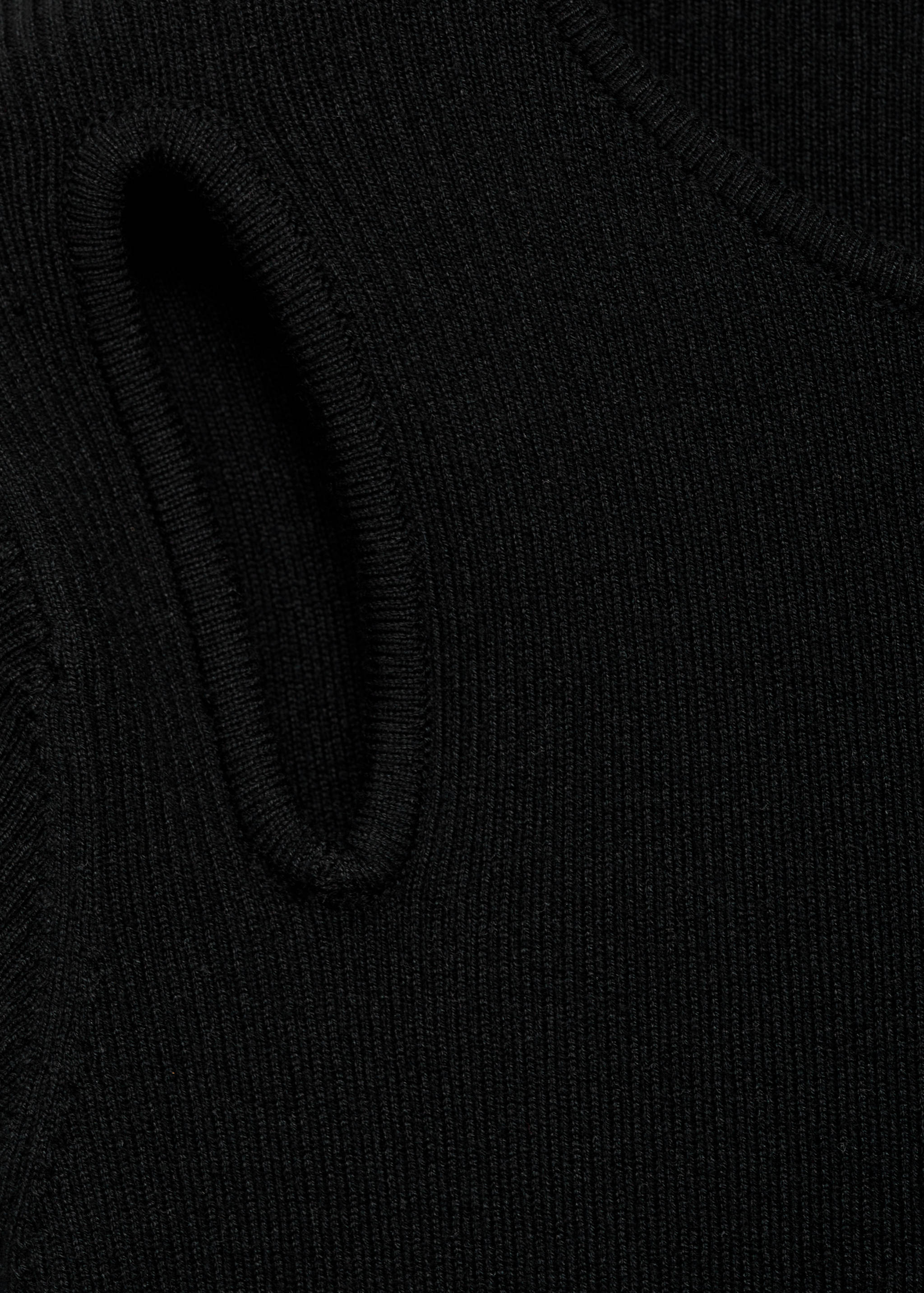 Robe maille côtelée ouvertures - Détail de l'article 8