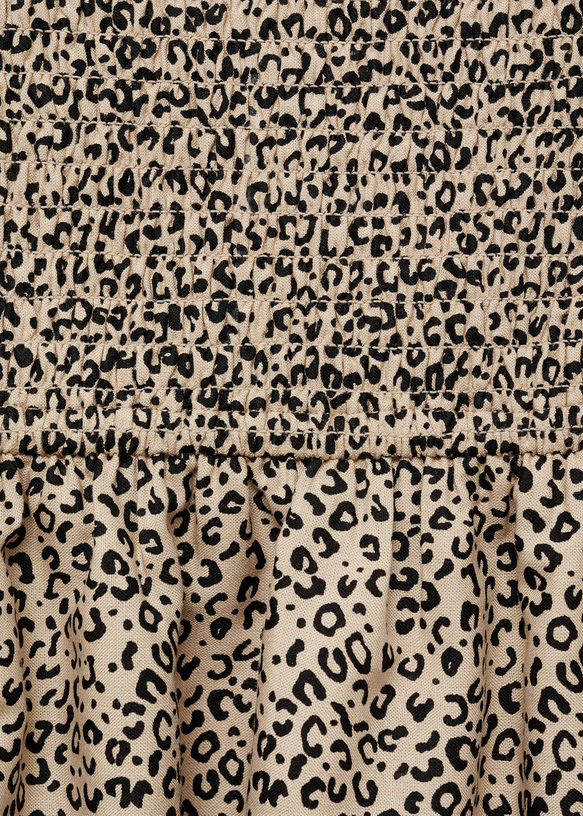 Leopard-print skirt with ruffles - Details of the article 8