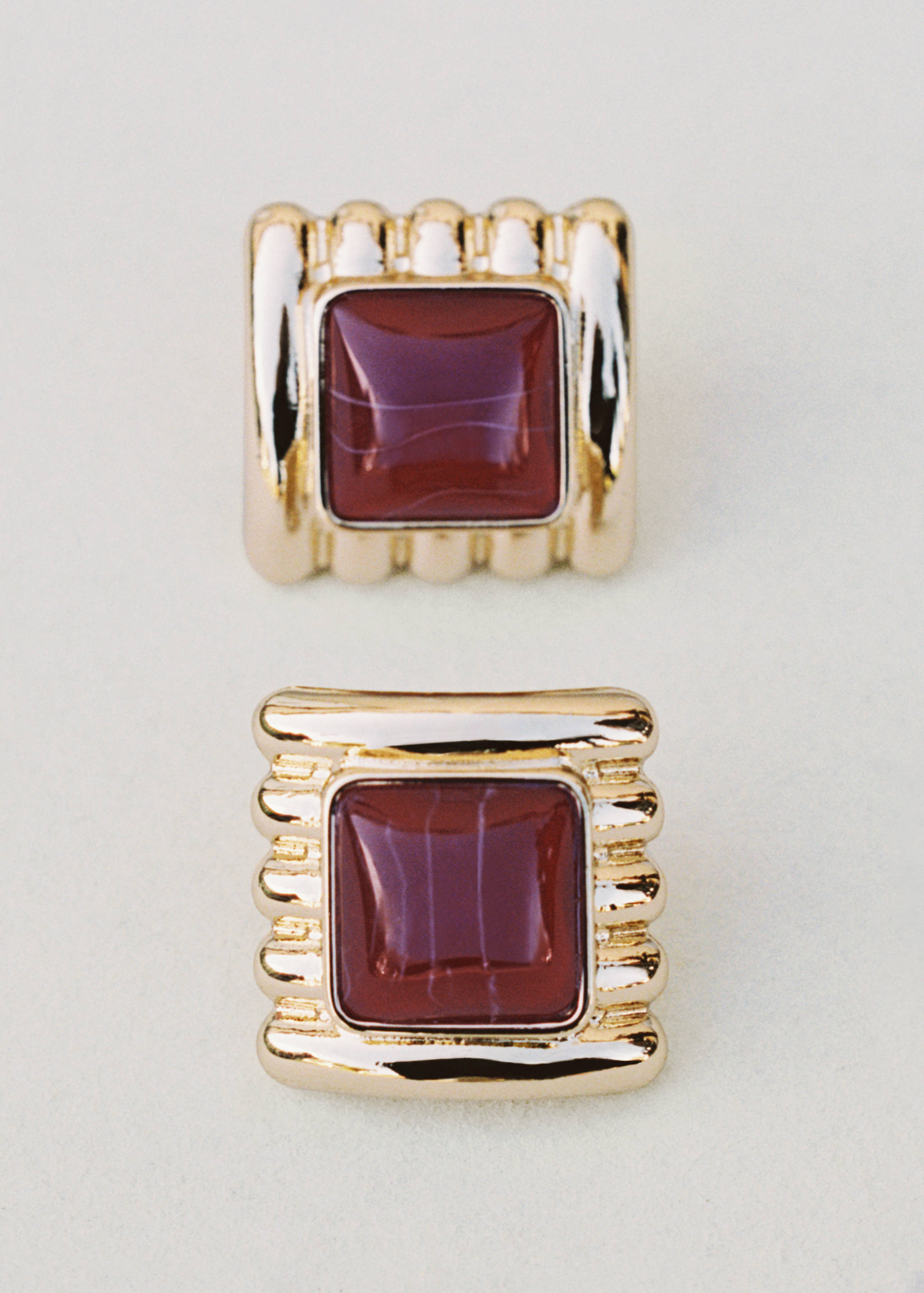 Square bead earrings - Details of the article 6