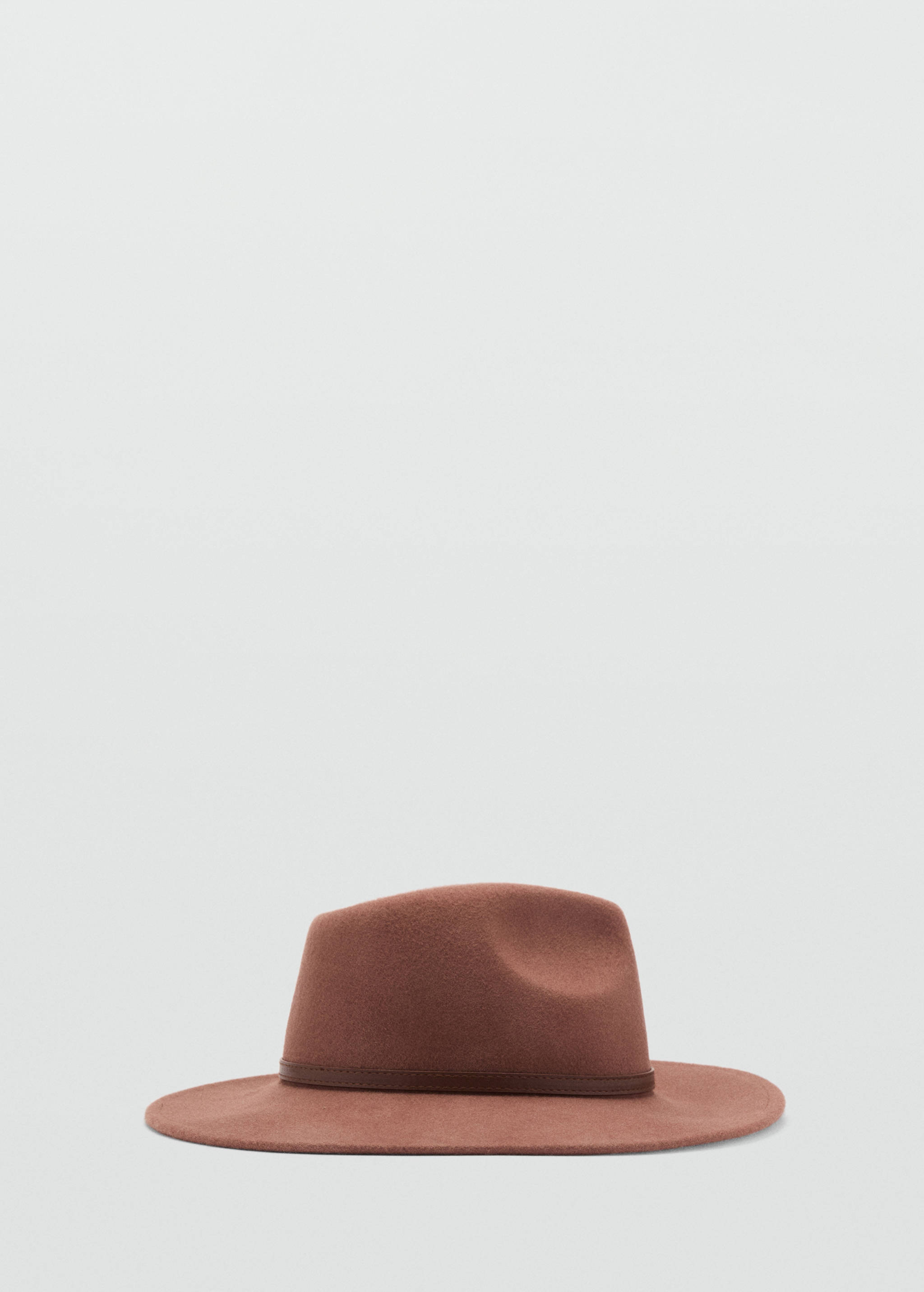 Chapeau laine ruban décoratif - Article sans modèle