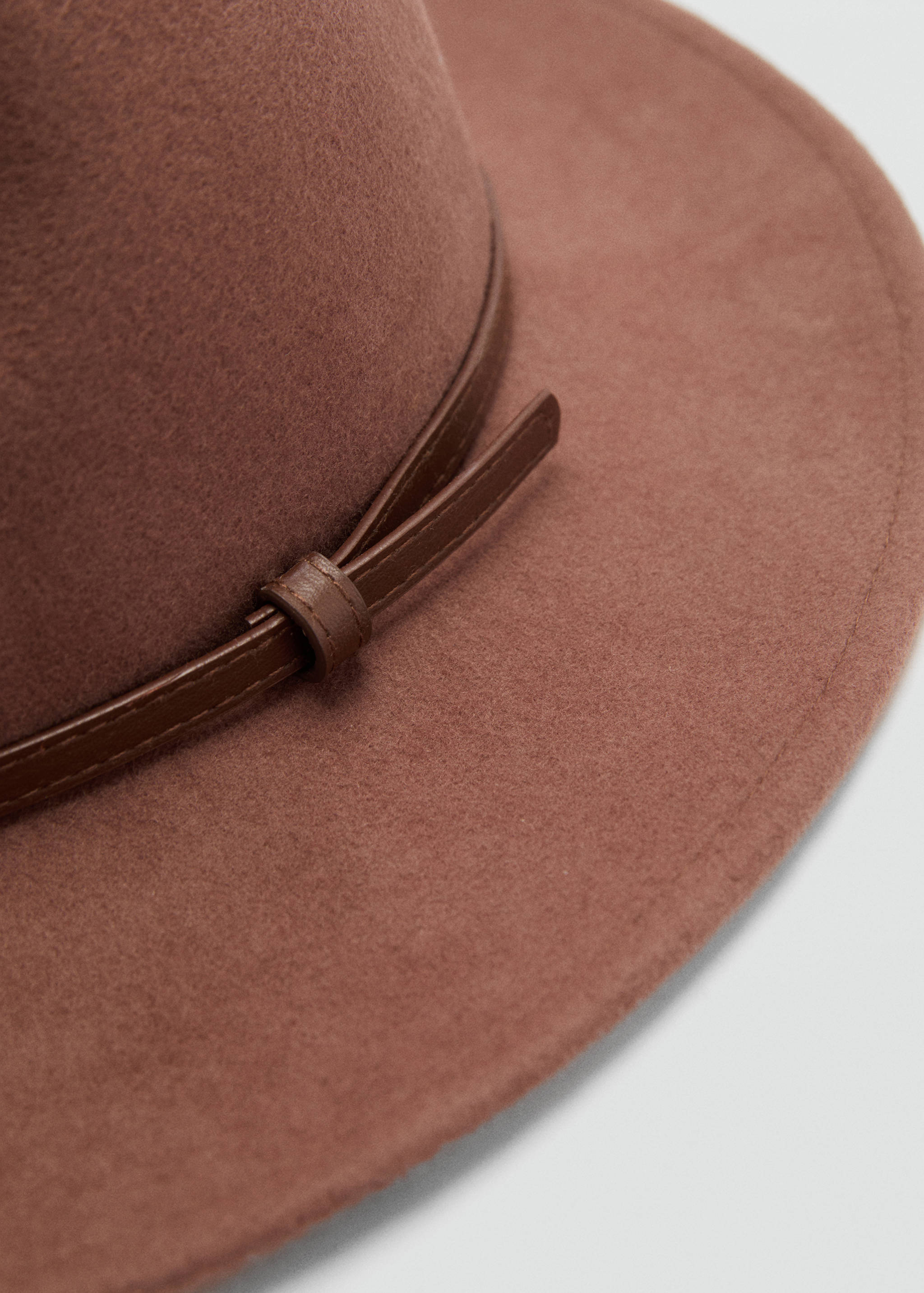 Chapeau laine ruban décoratif - Détail de l'article 1