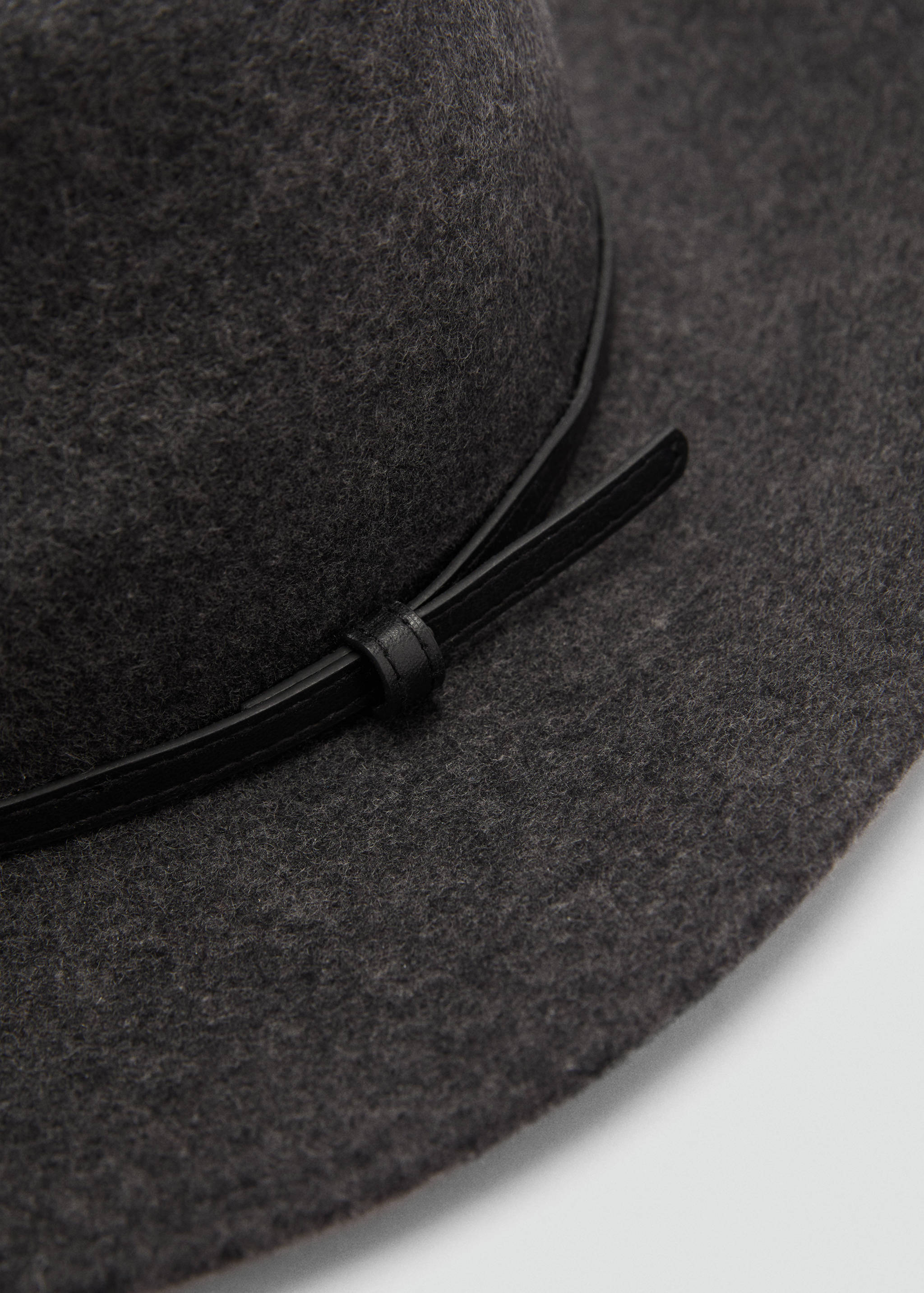 Chapeau laine ruban décoratif - Détail de l'article 1