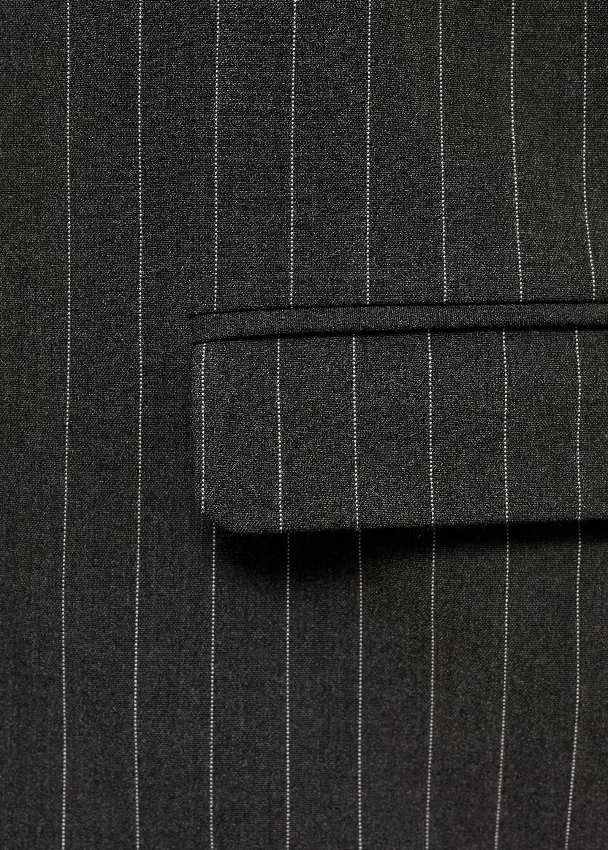 Striped suit blazer - Details of the article 0