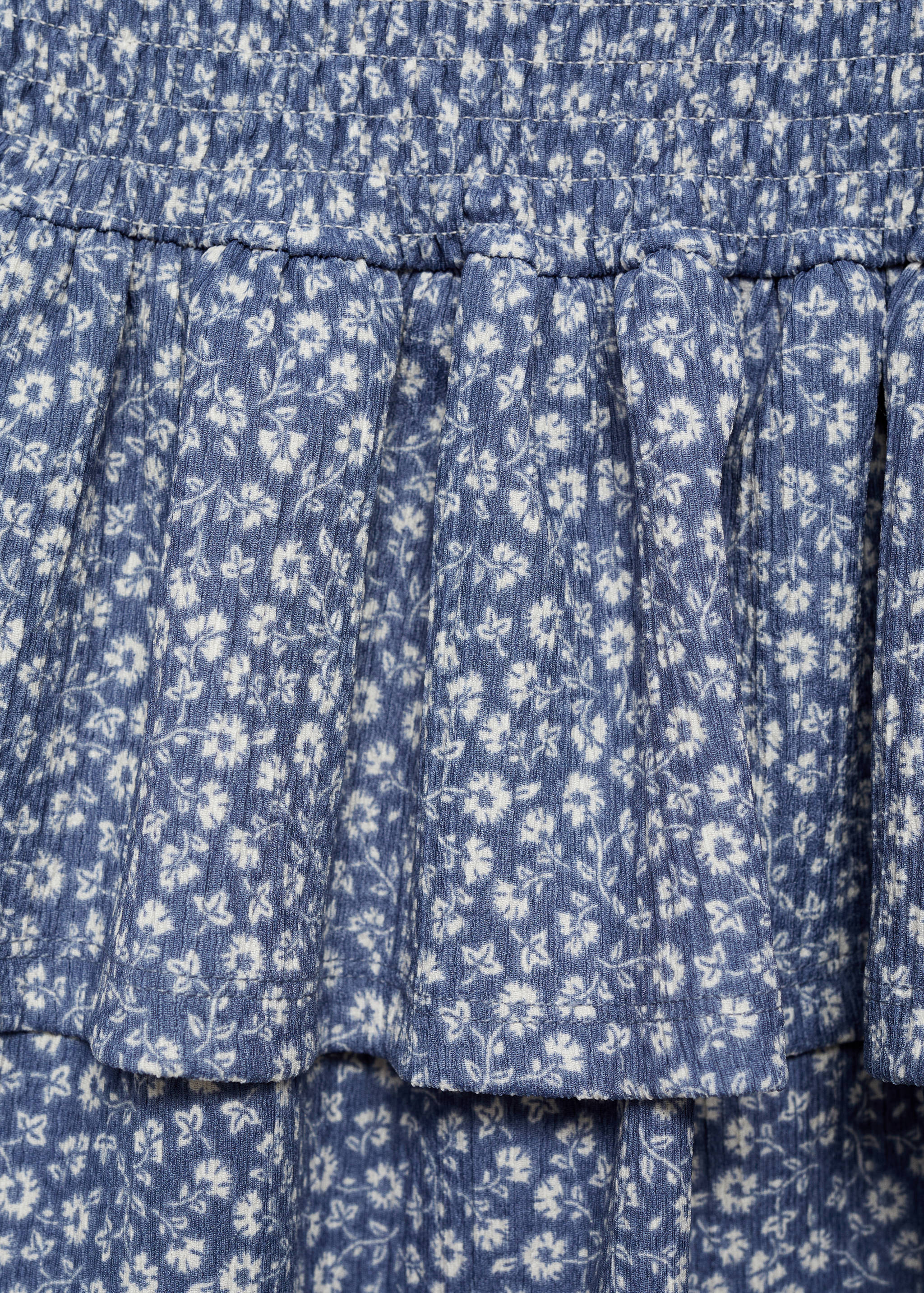 Ruffle flower print skirt - Details of the article 8