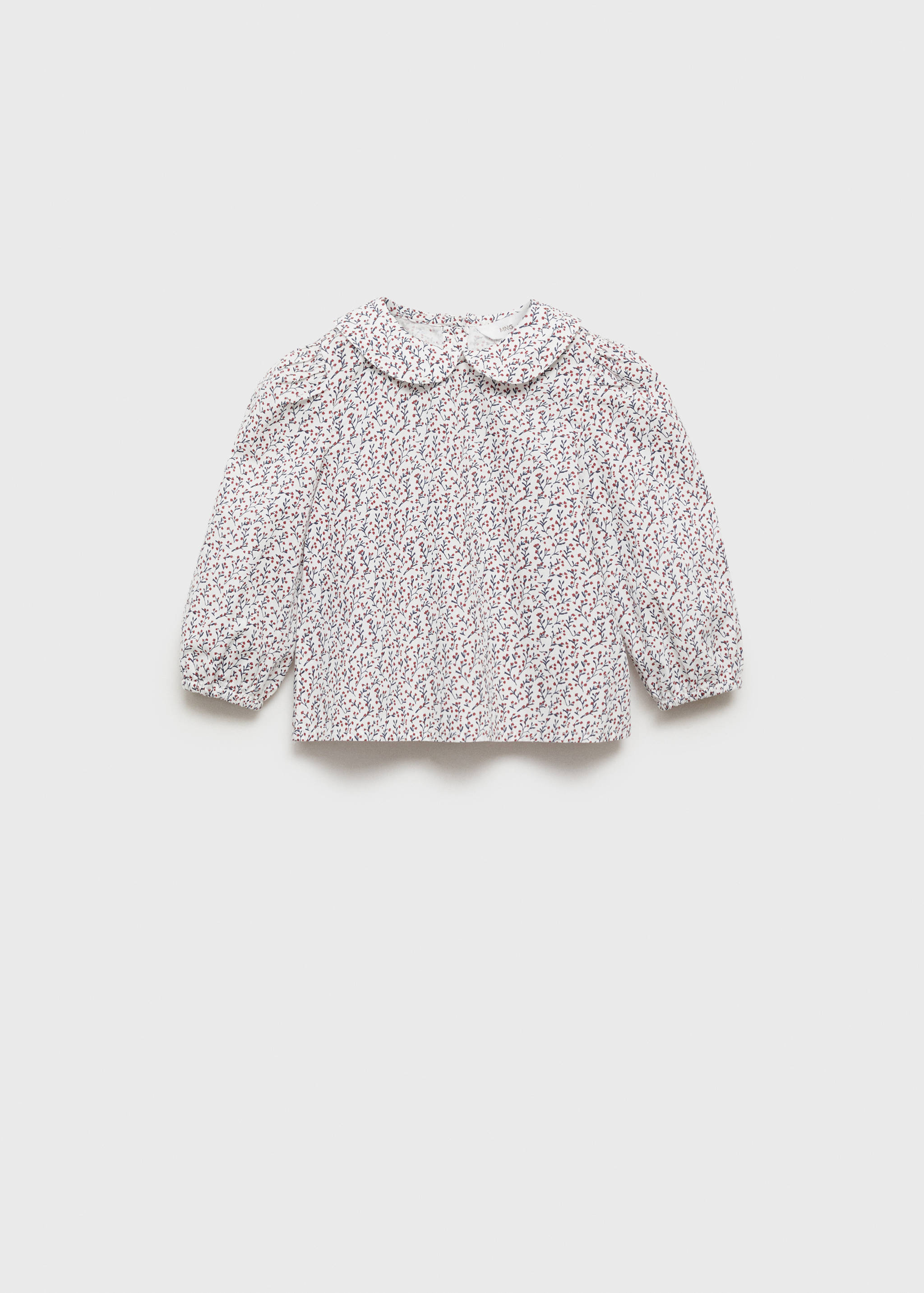 Printed cotton blouse - Article without model