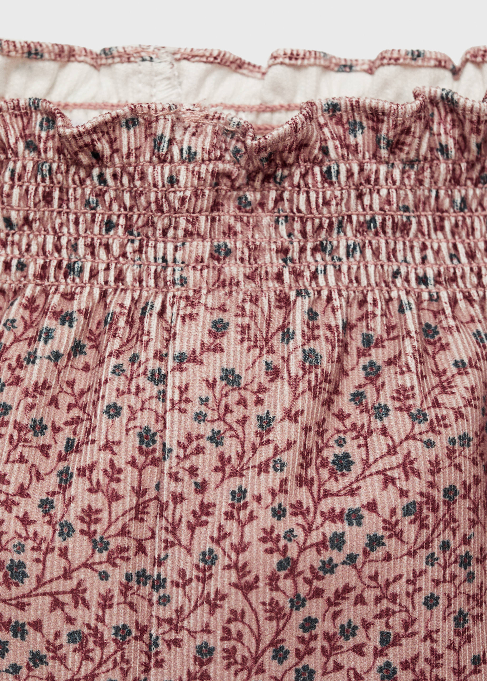 Pantalon velours milleraies imprimé - Détail de l'article 8