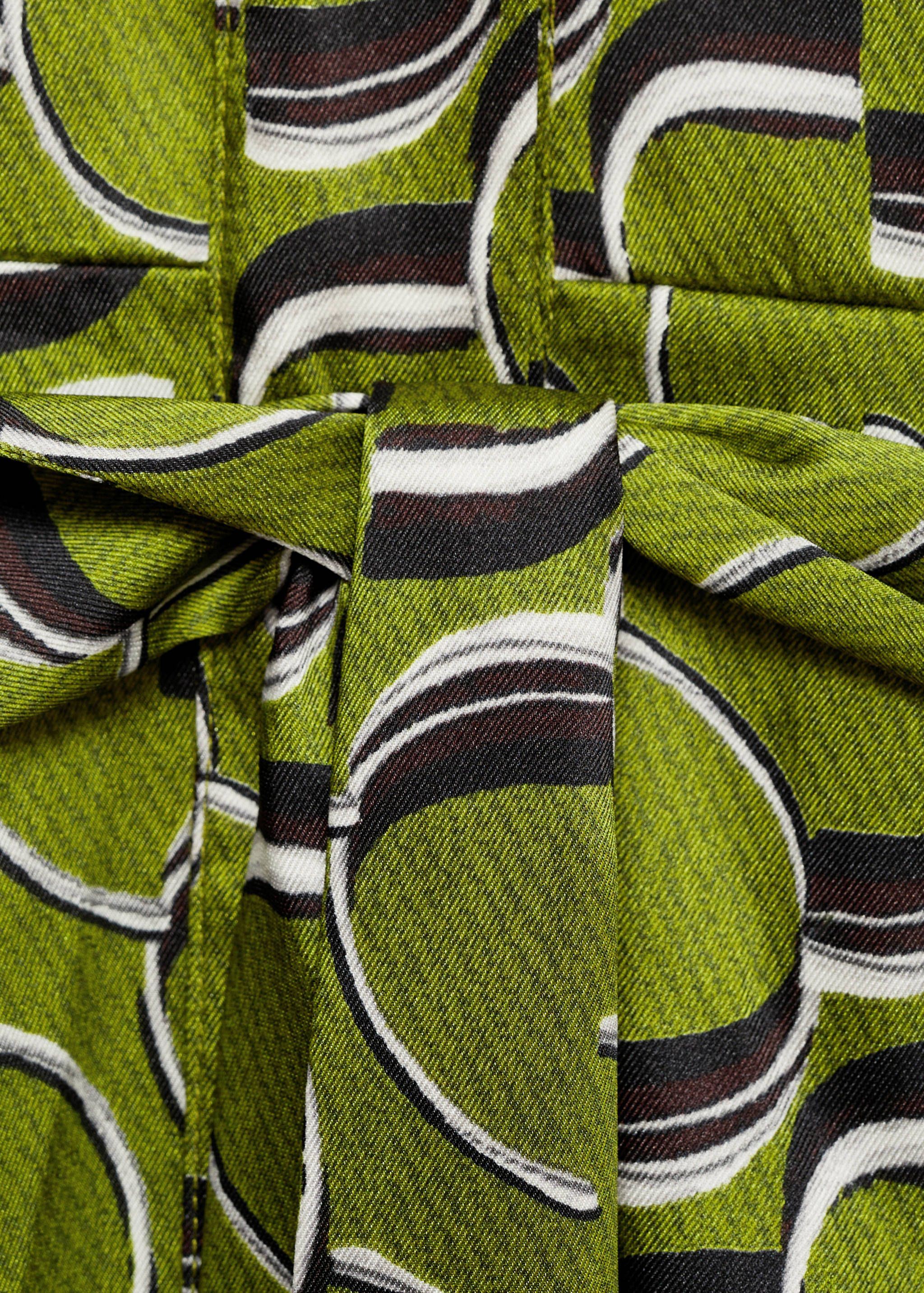 Printed satin jumpsuit - Details of the article 8