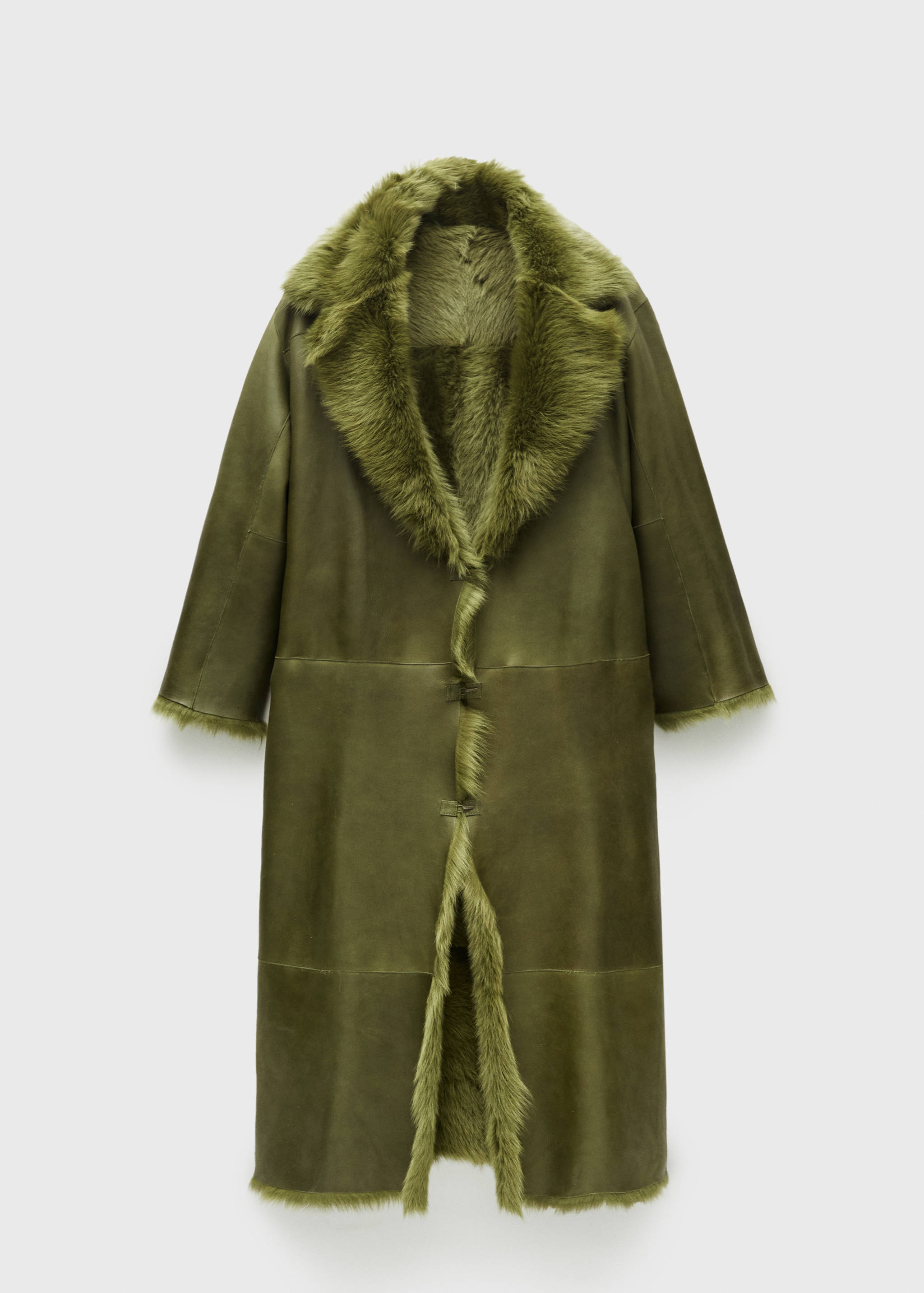 Manteau cuir fourrure - Détail de l'article 8