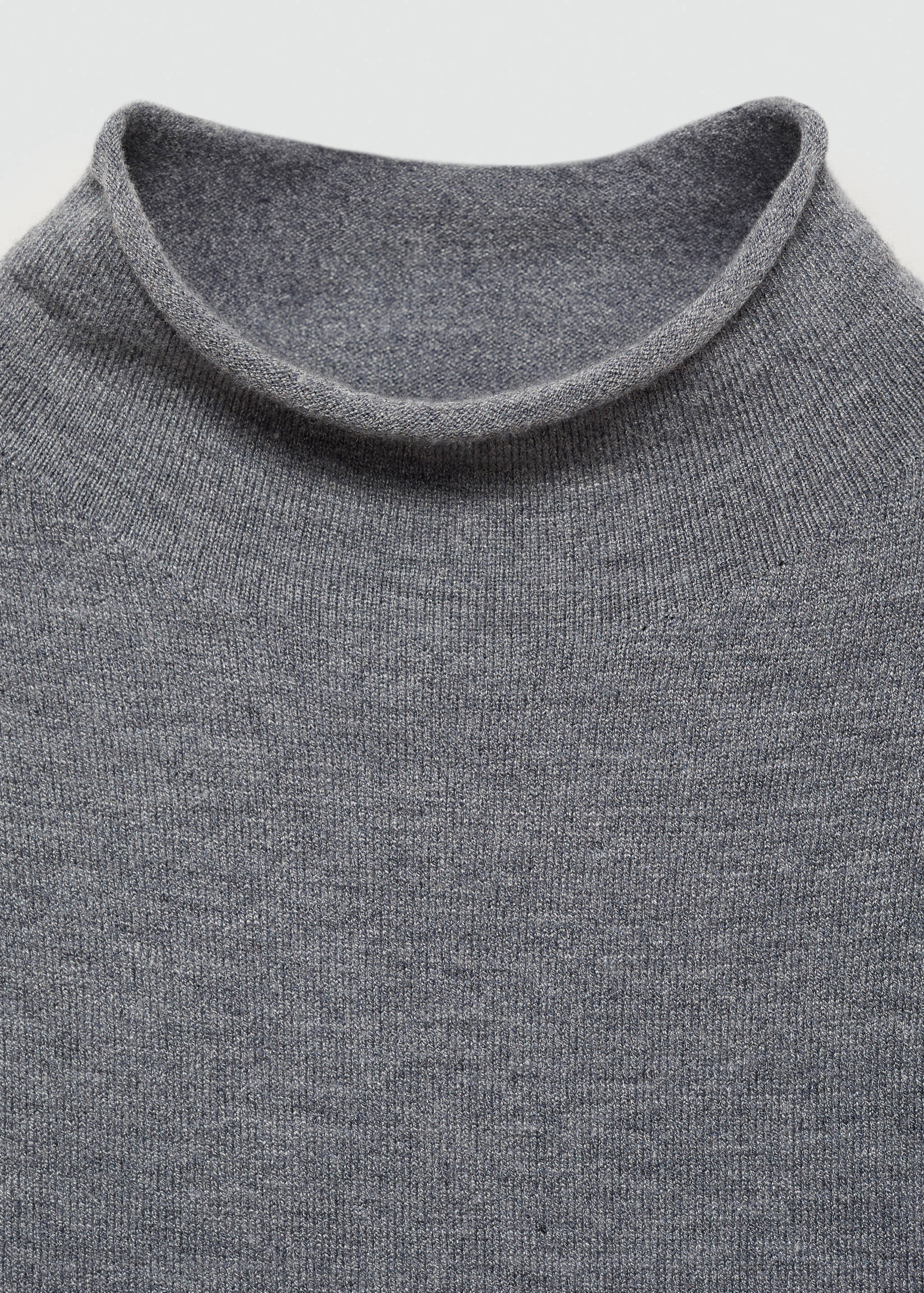 Свитер с воротником-стойкой - Деталь изделия 8
