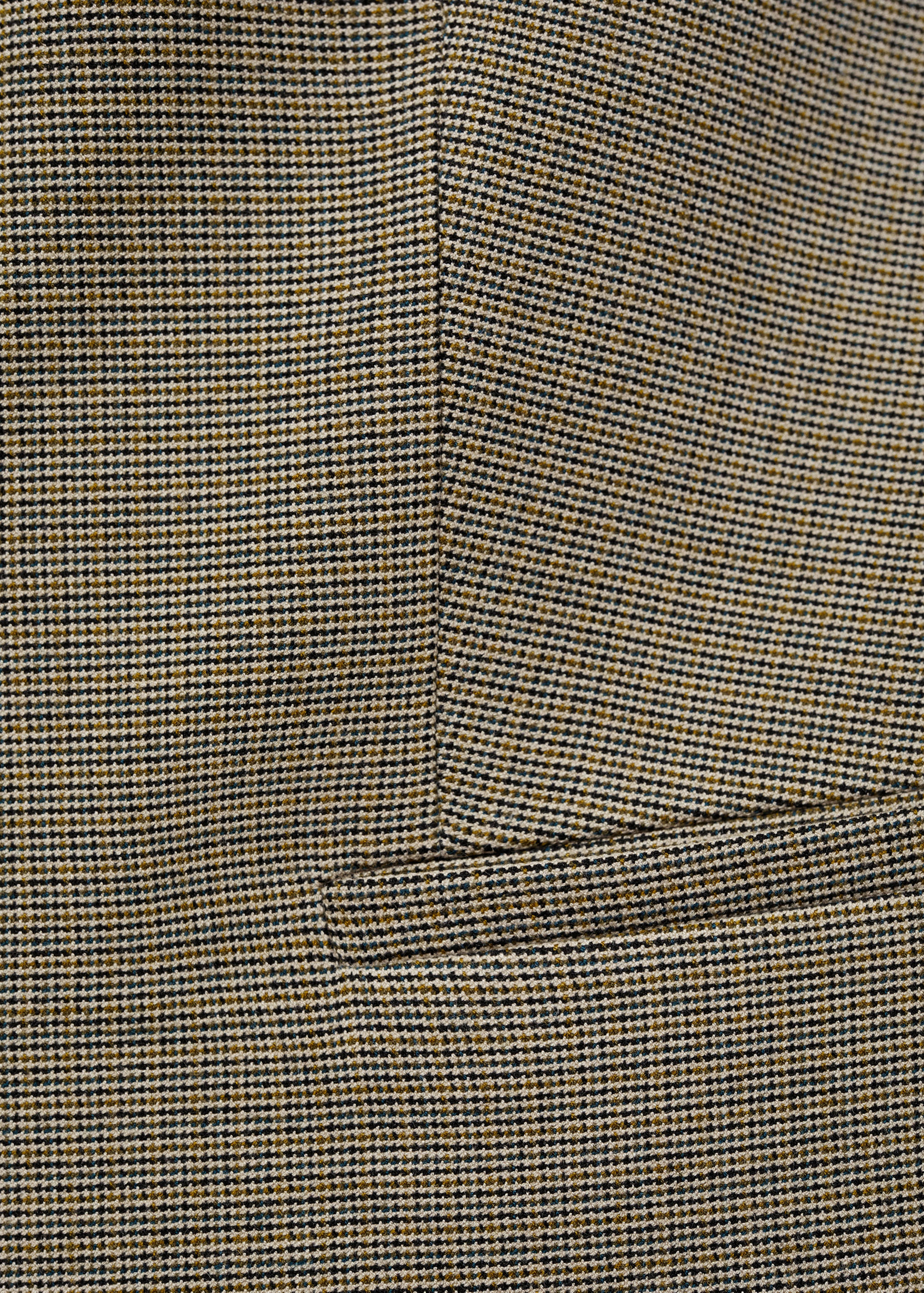 Micro-houndstooth waistcoat - Details of the article 0