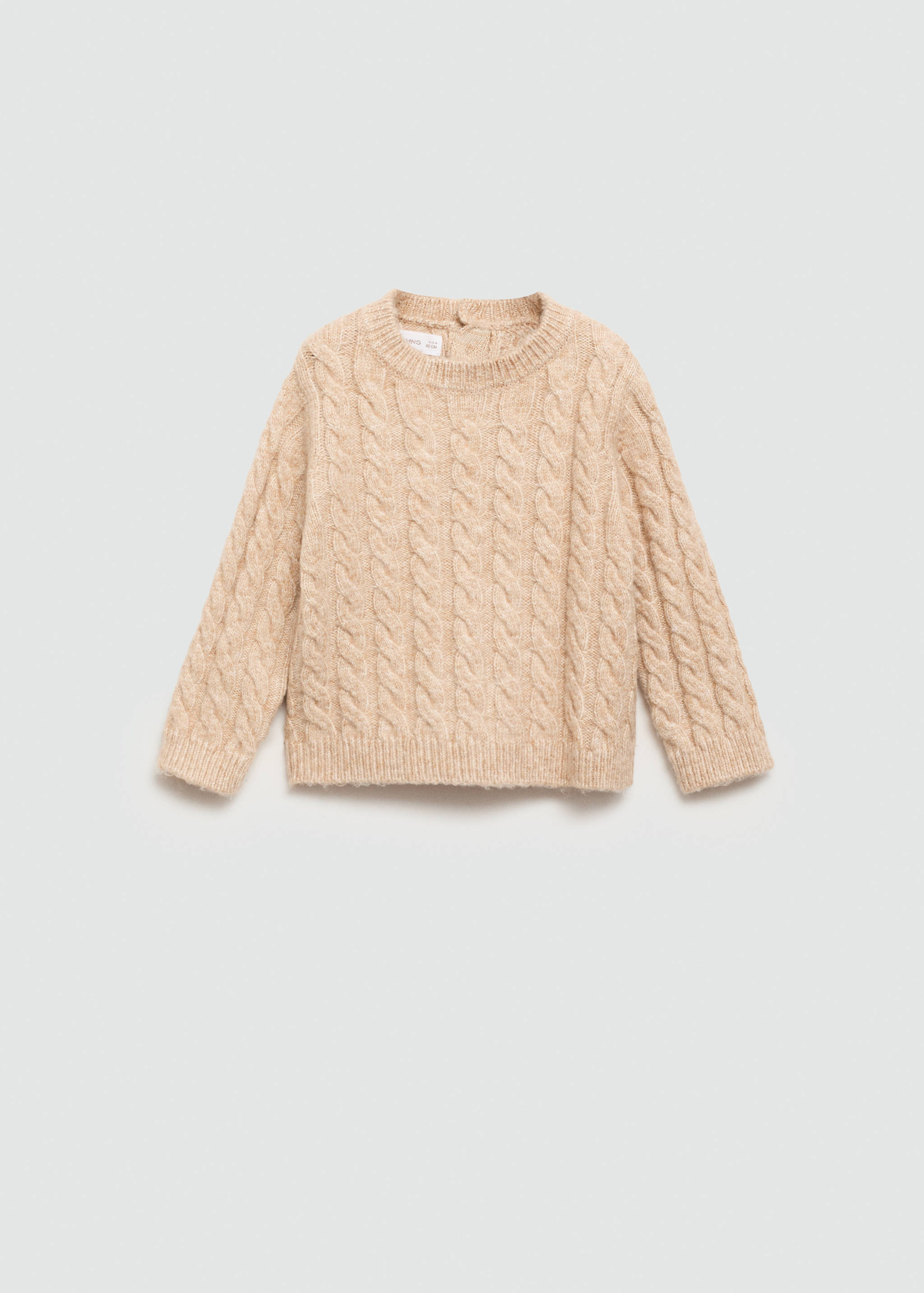 Jersey punto trenzado - Artículo sin modelo