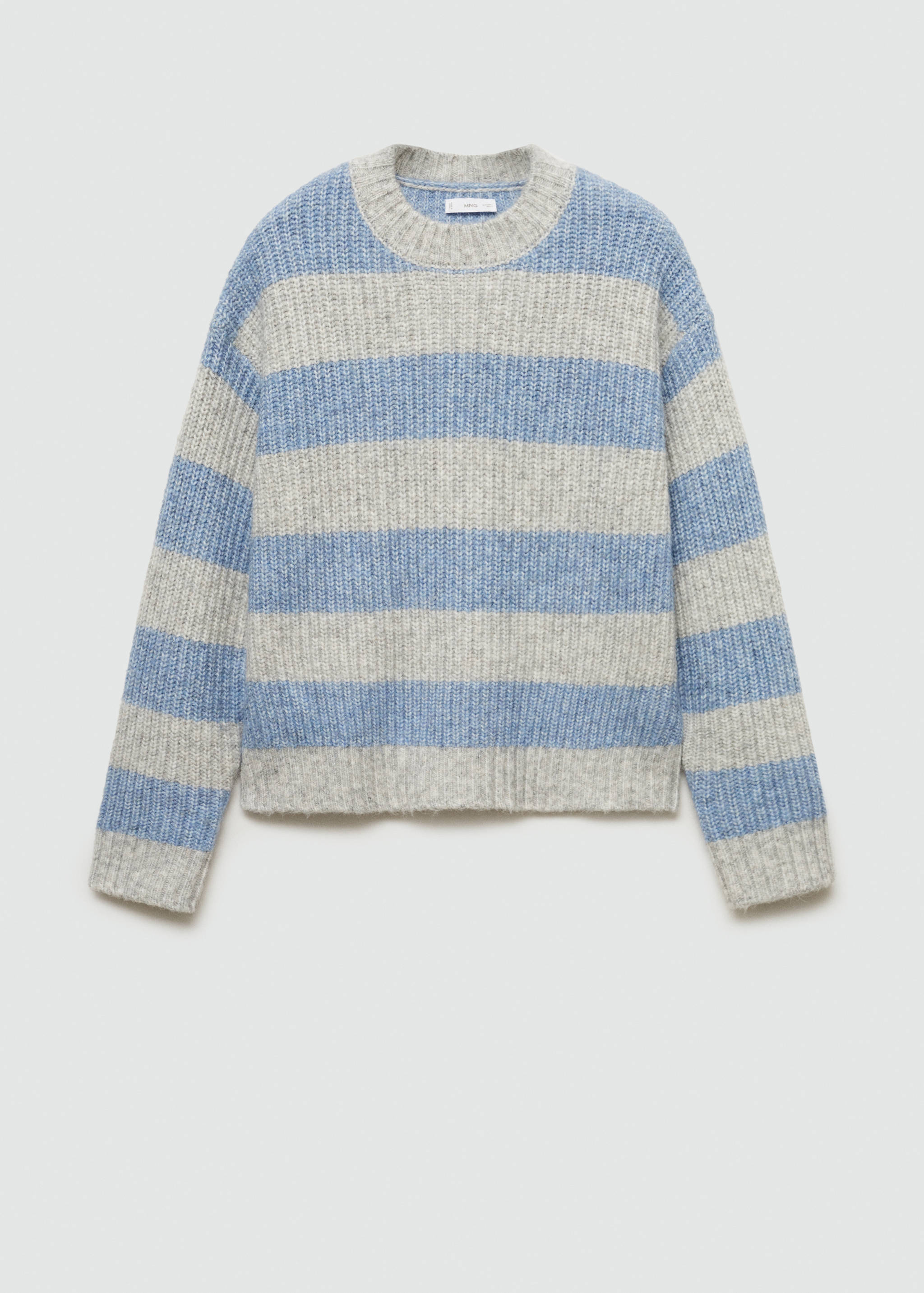 Knit striped sweater - Article without model