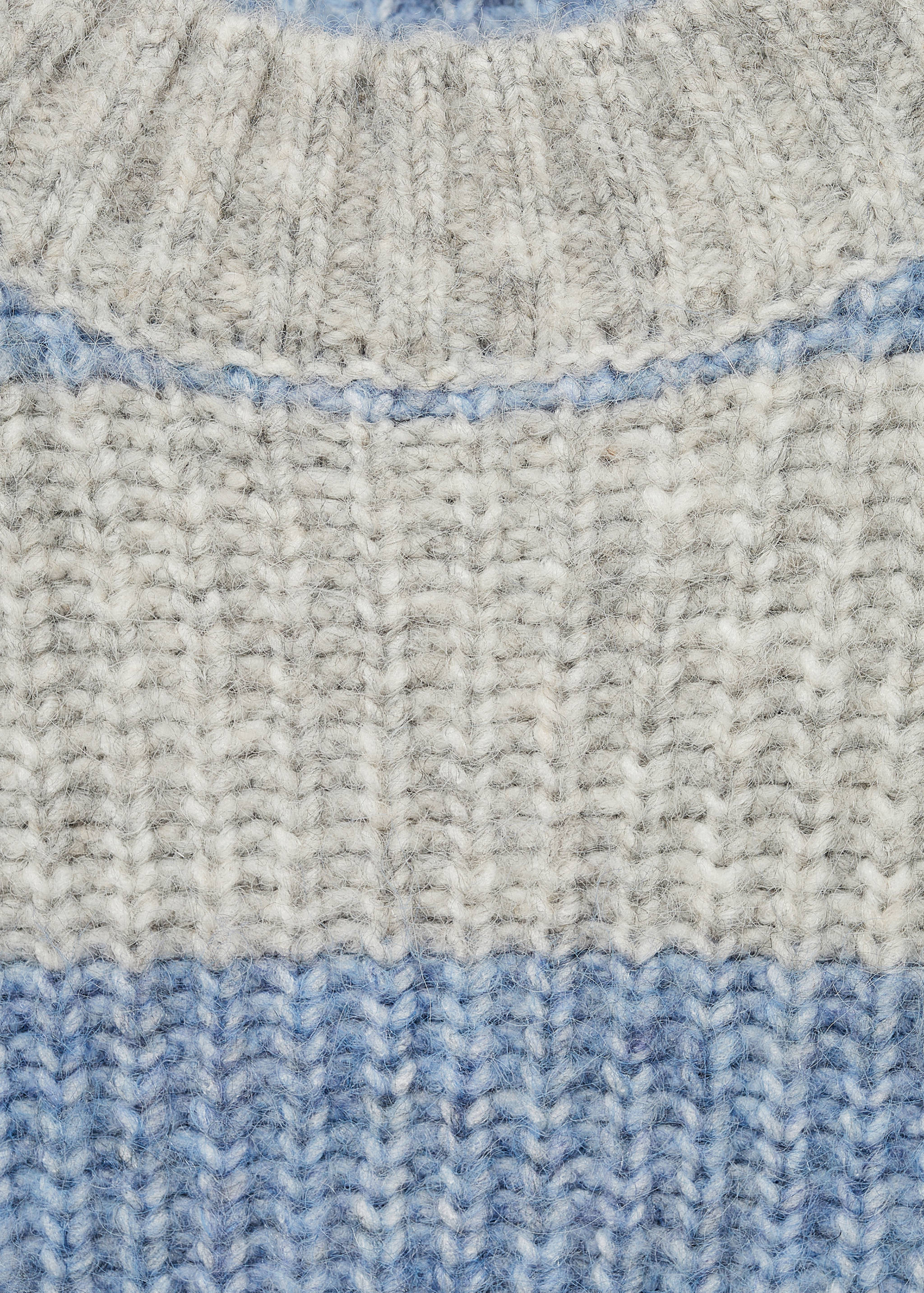 Knit striped sweater - Details of the article 8