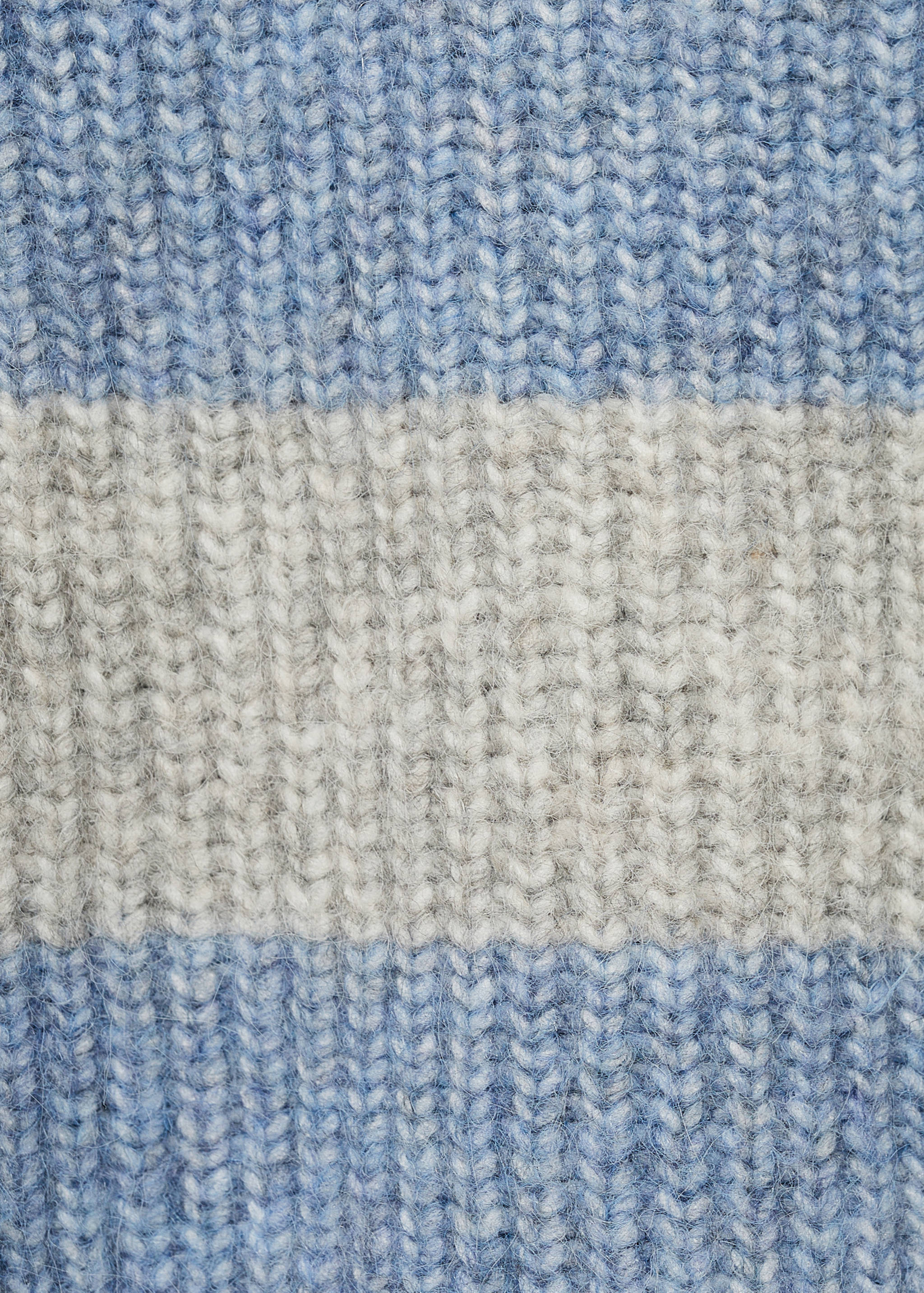 Knit striped sweater - Details of the article 0