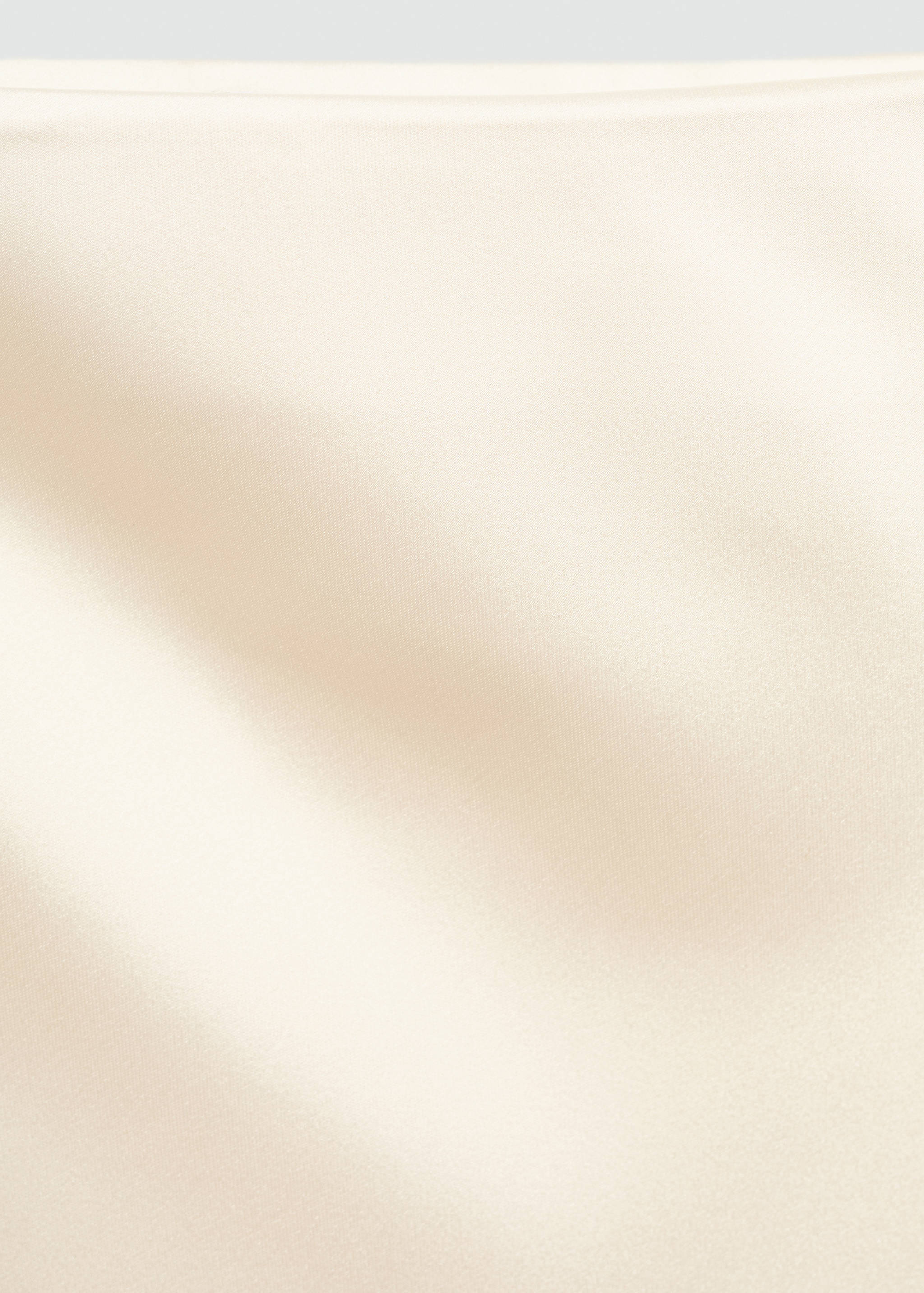 Satin long skirt - Details of the article 0