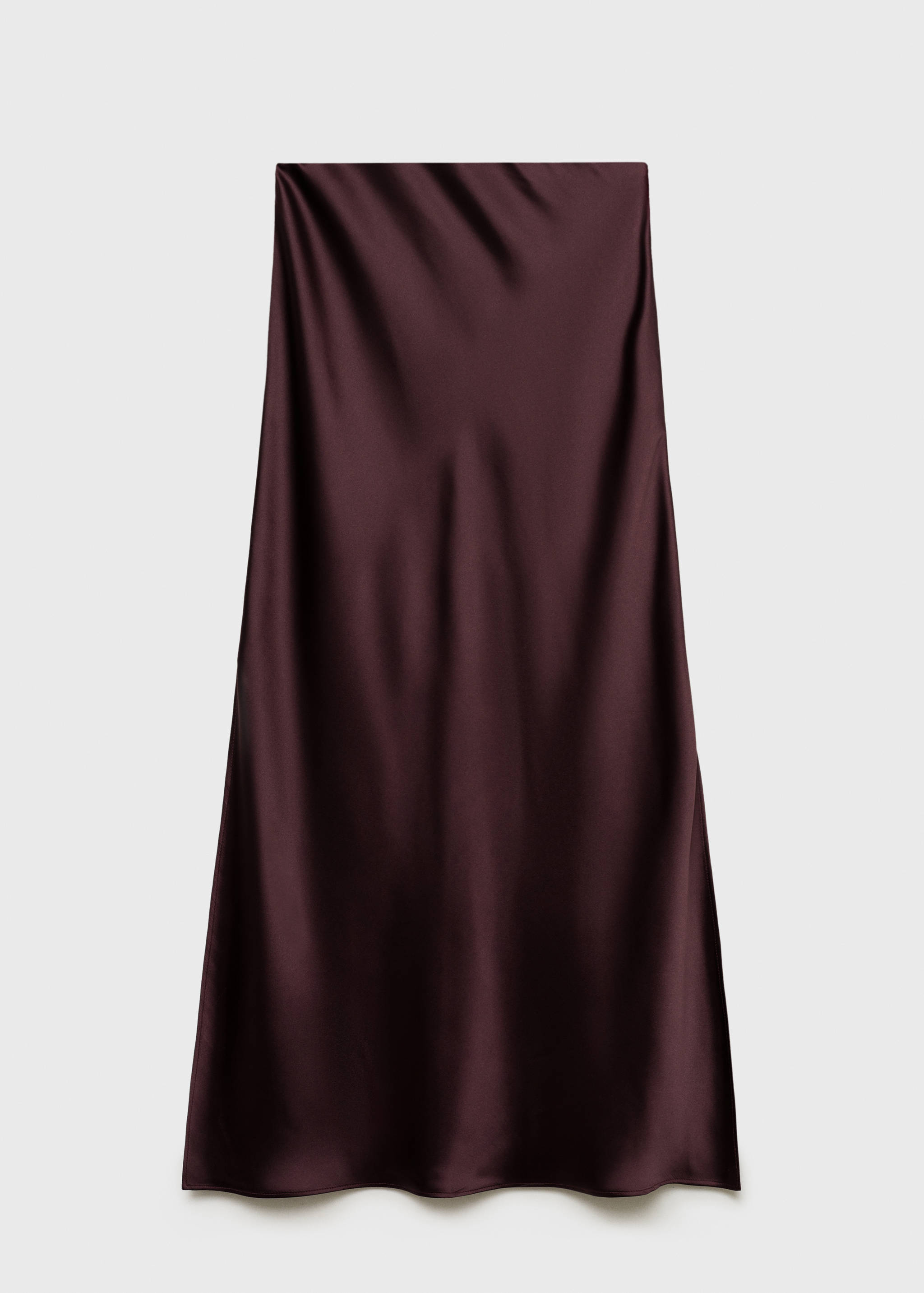 Satin long skirt - Article without model