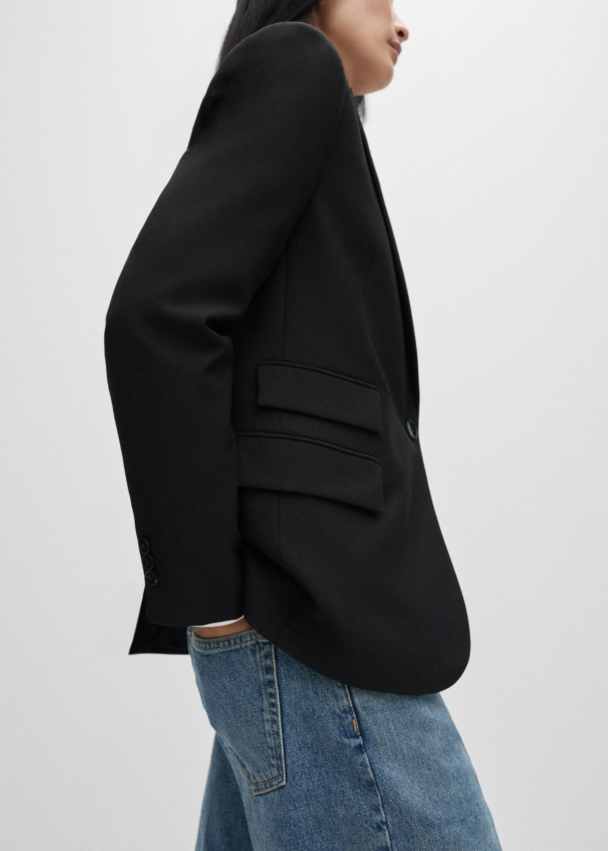 Wool suit blazer - Details of the article 2