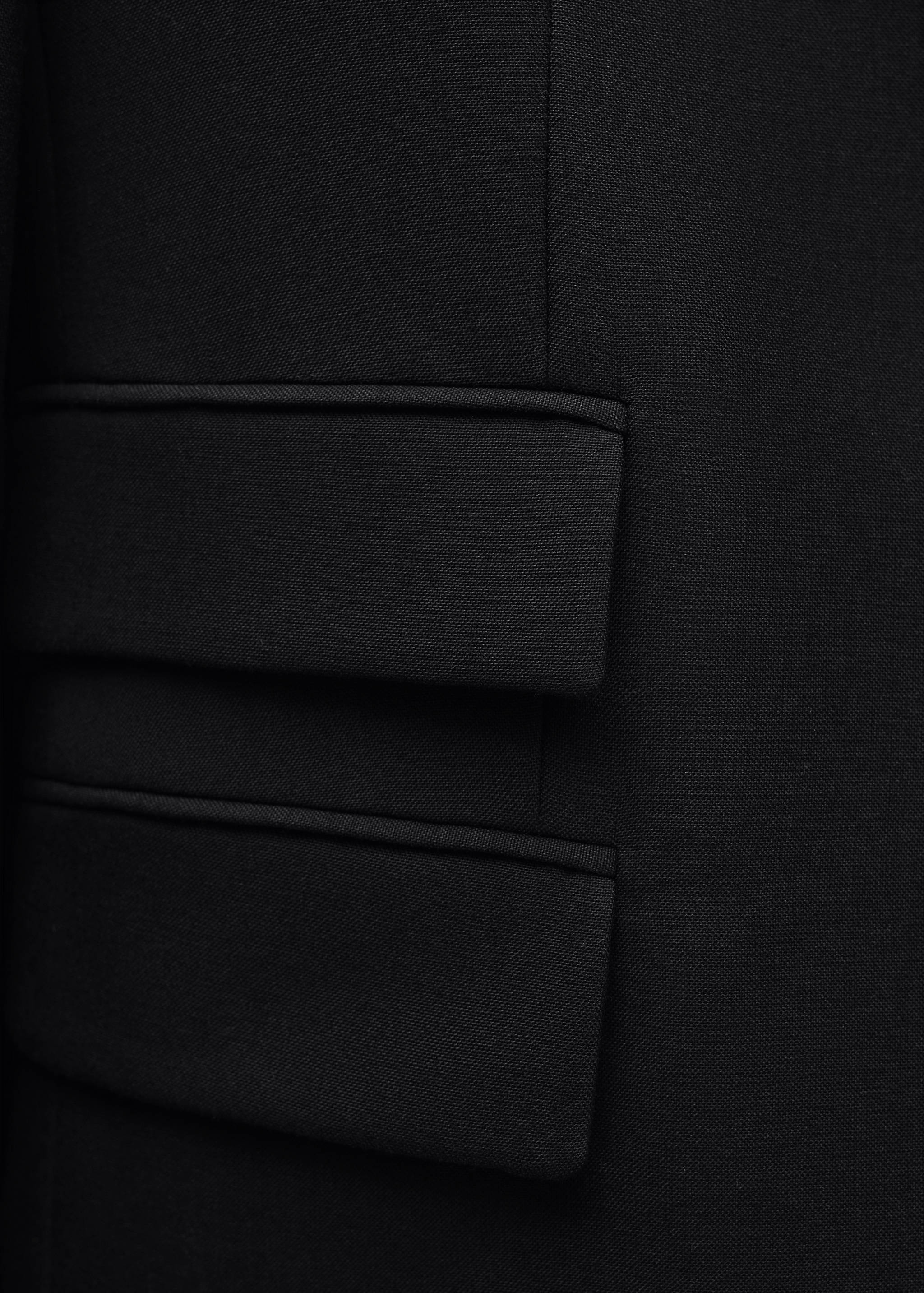 Wool suit blazer - Details of the article 8