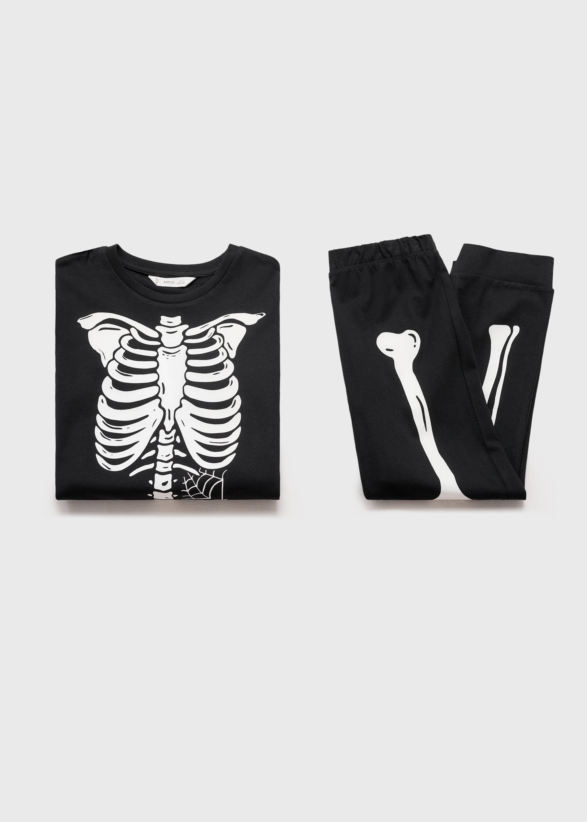 Glow in the dark骷髅睡衣 - null