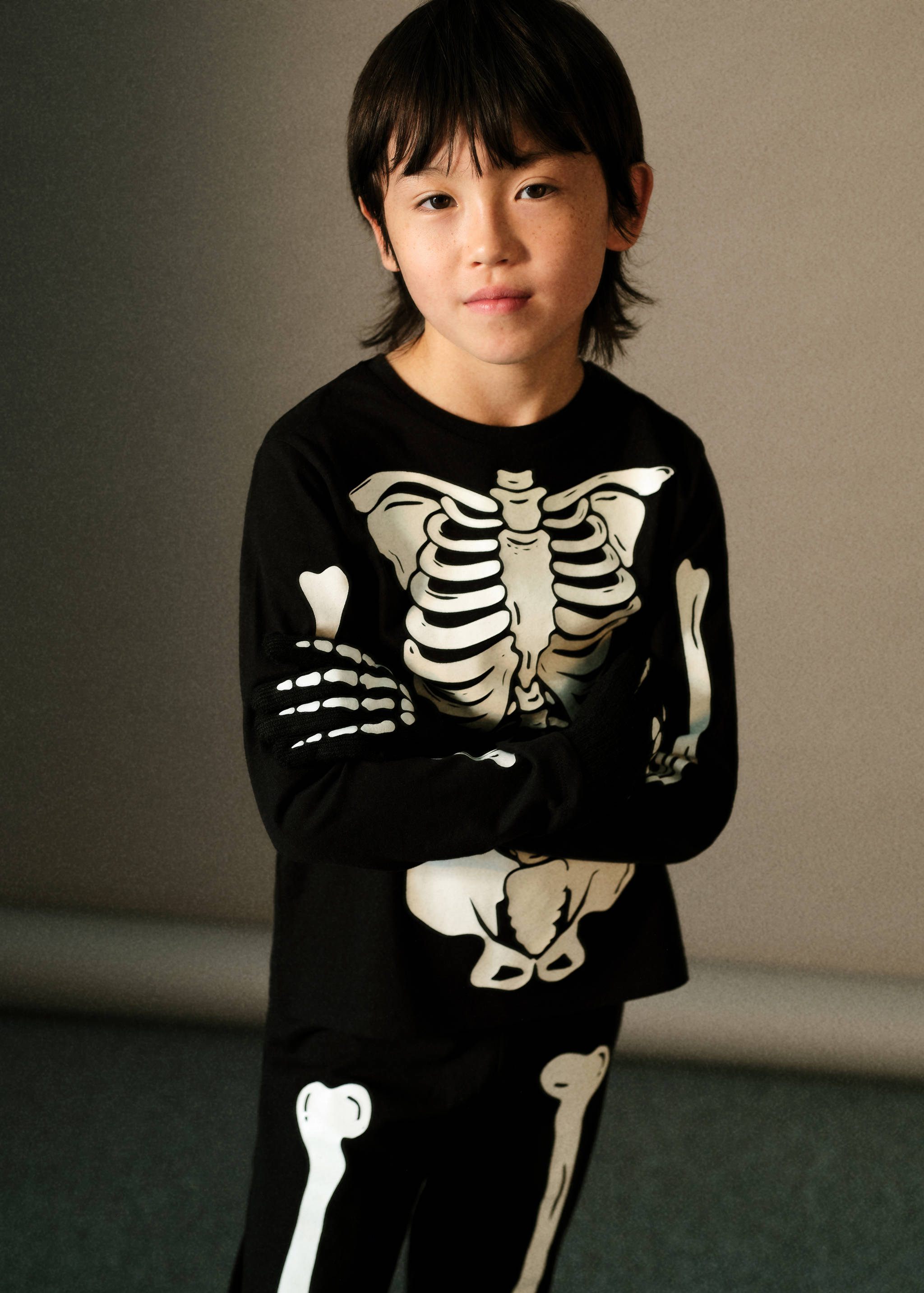 Pijama esqueleto brilla en la ocuridad - Detalle del artículo 5