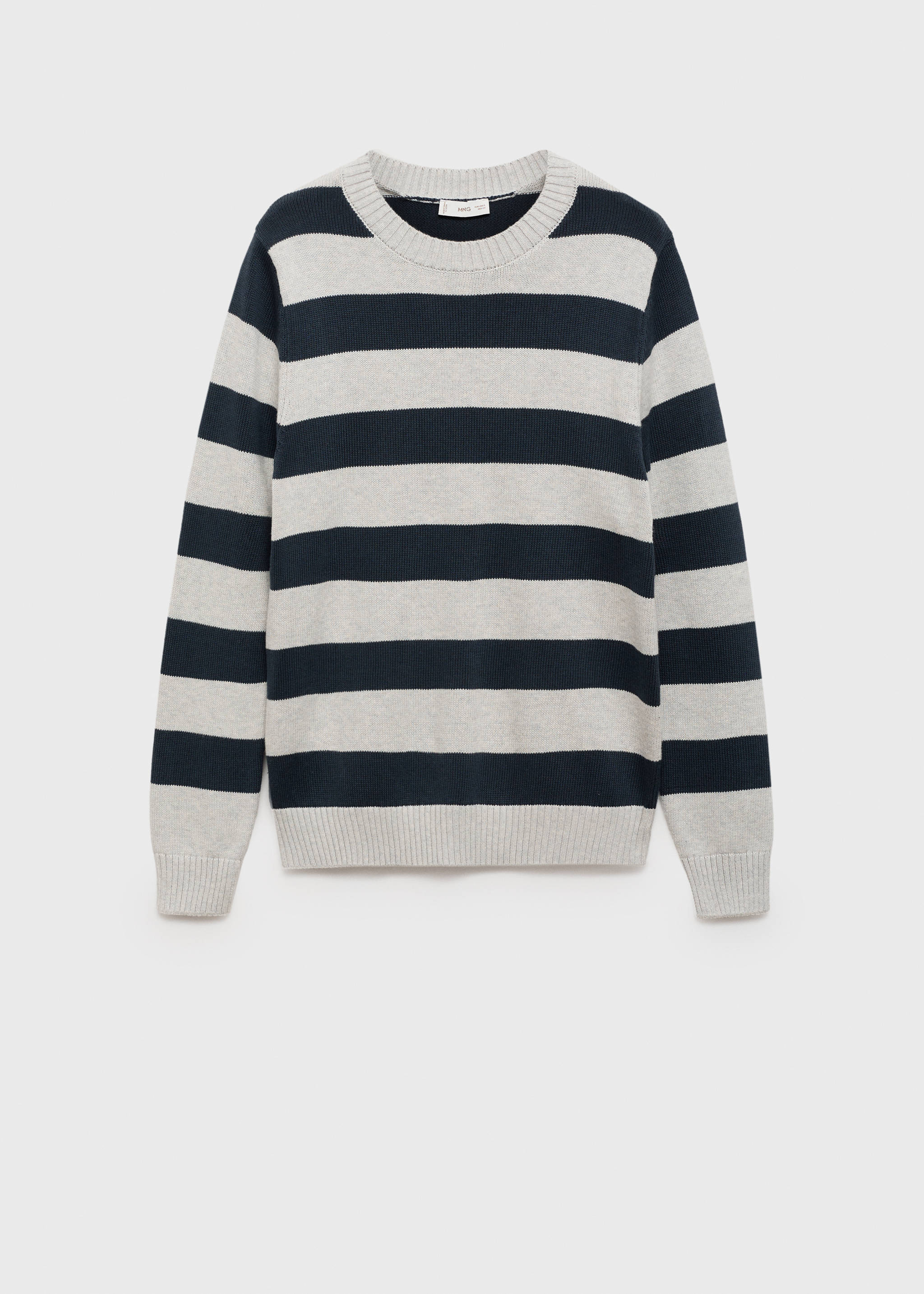 Knit striped sweater - Article without model