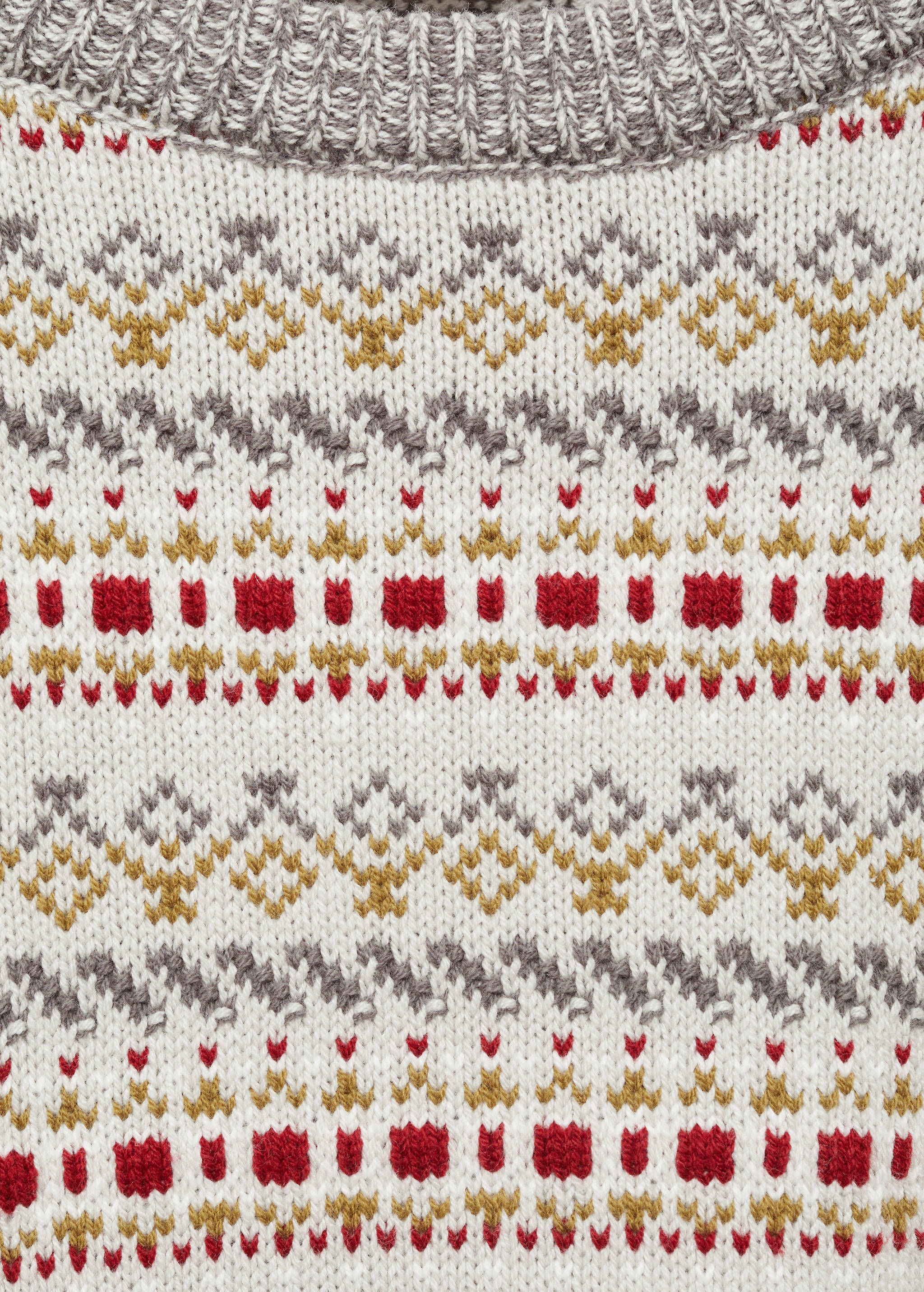 Geometric knit sweater - Details of the article 8