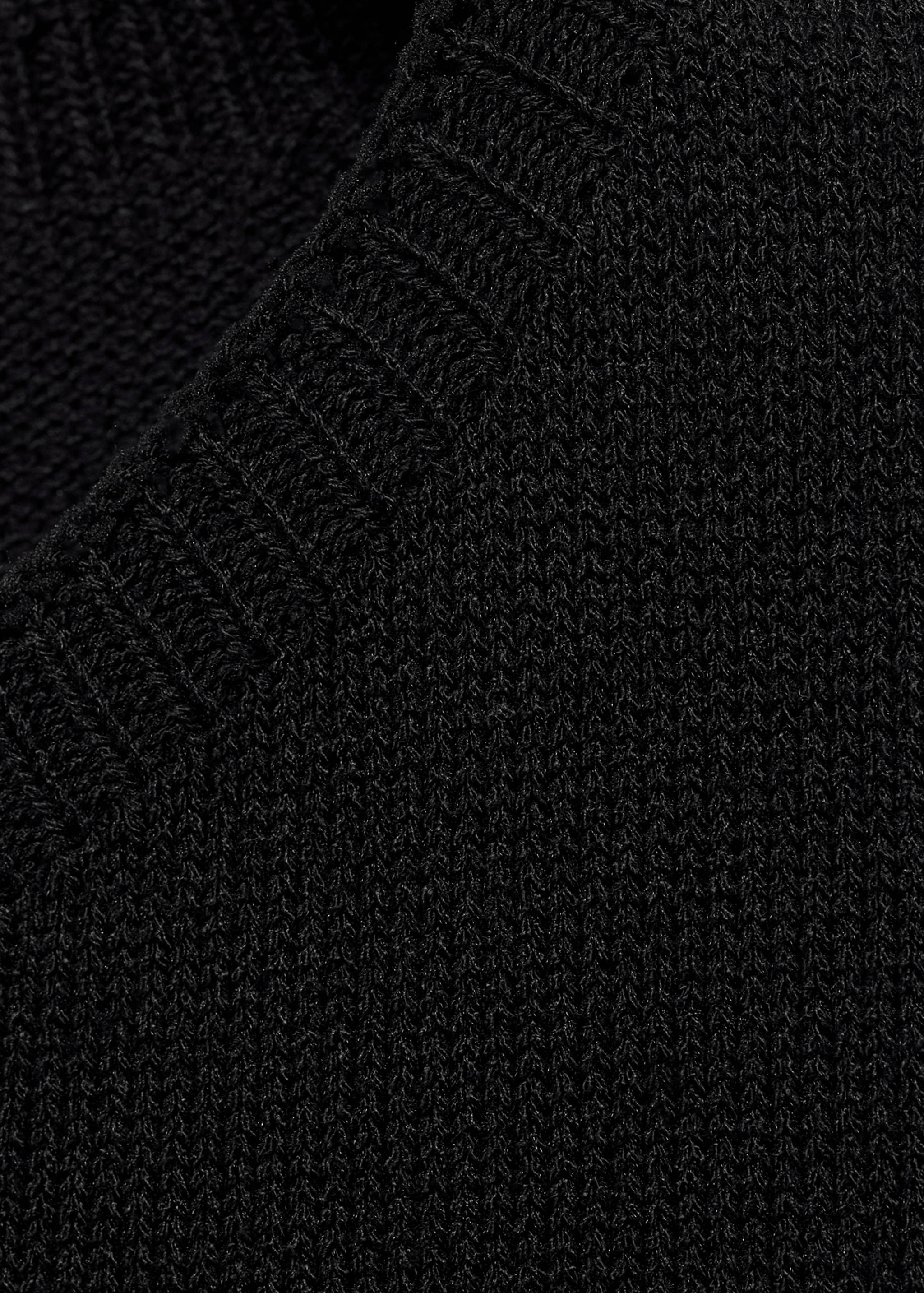 Striped knit top - Details of the article 8