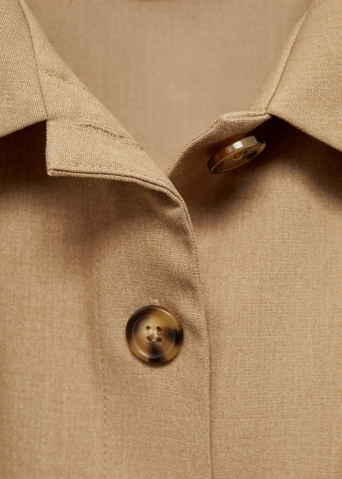 Suit waistcoat with bow — Beige
