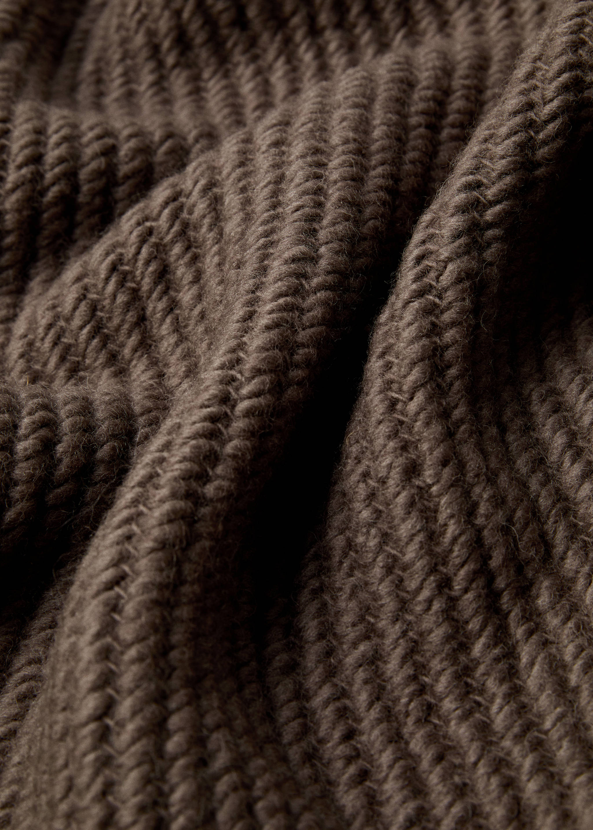 100% wool striped blanket 130x180cm - Details of the article 1