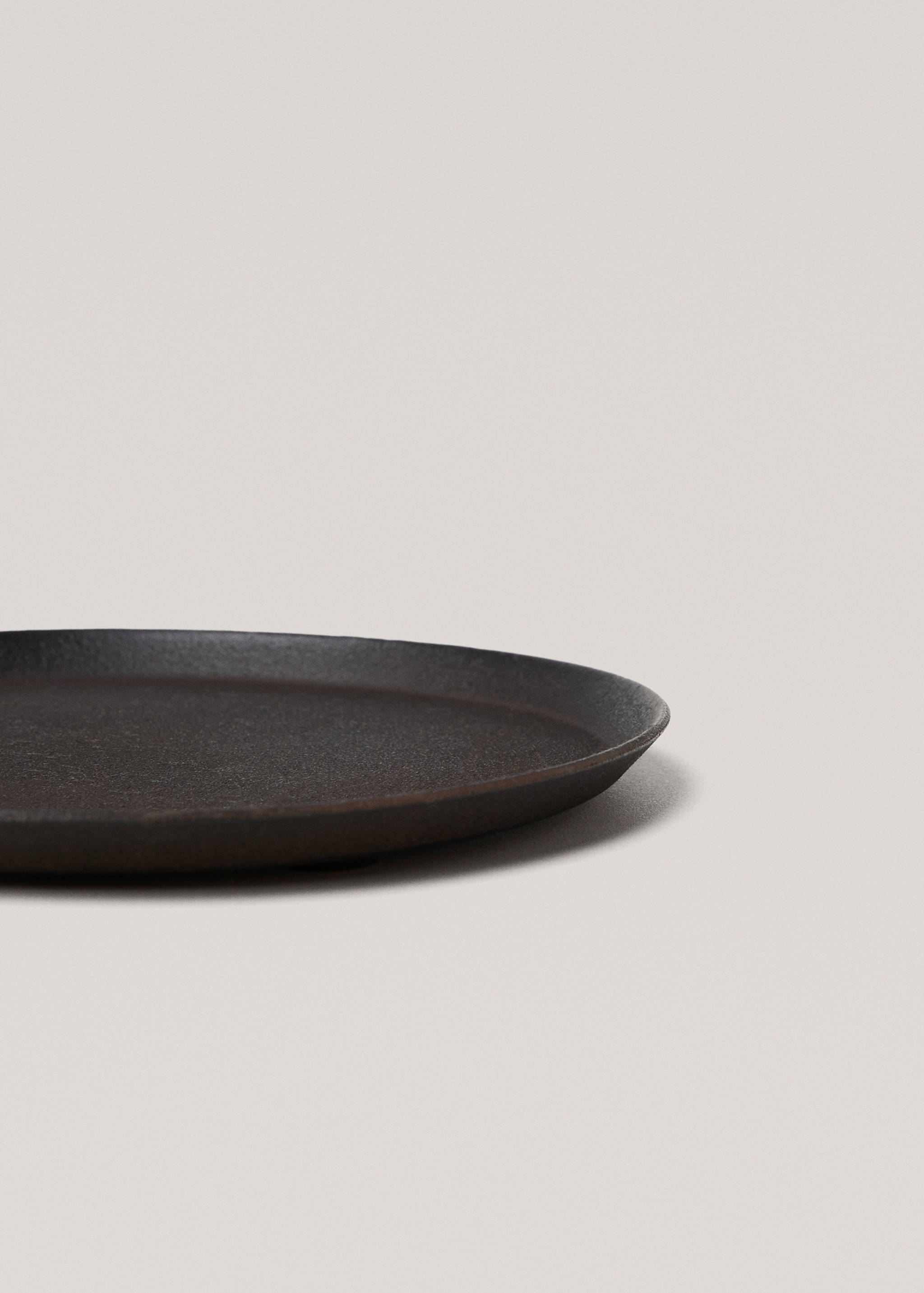 100% iron decorative tray  15.5x1cm - Details of the article 1
