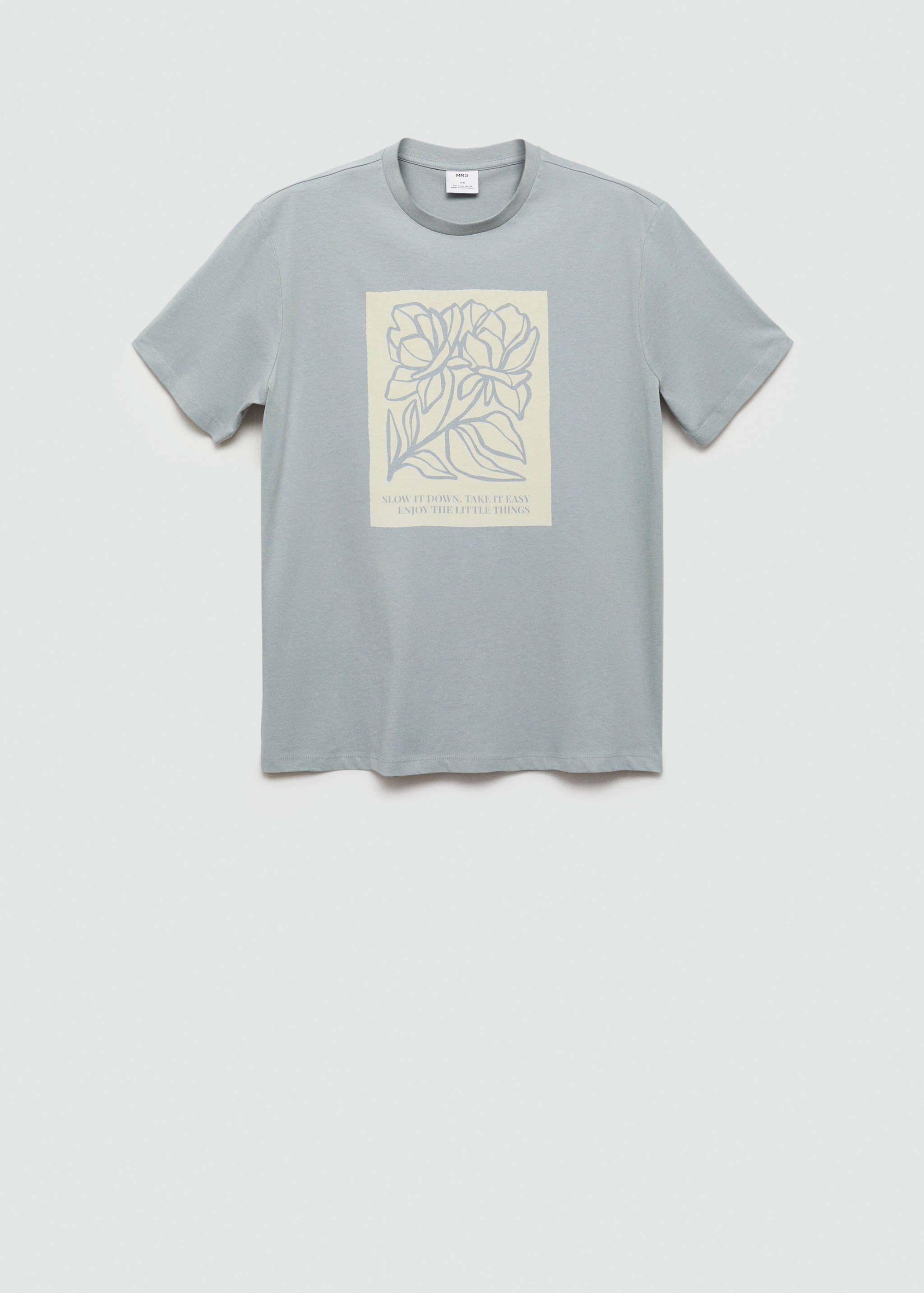 100% cotton printed t-shirt - Article without model