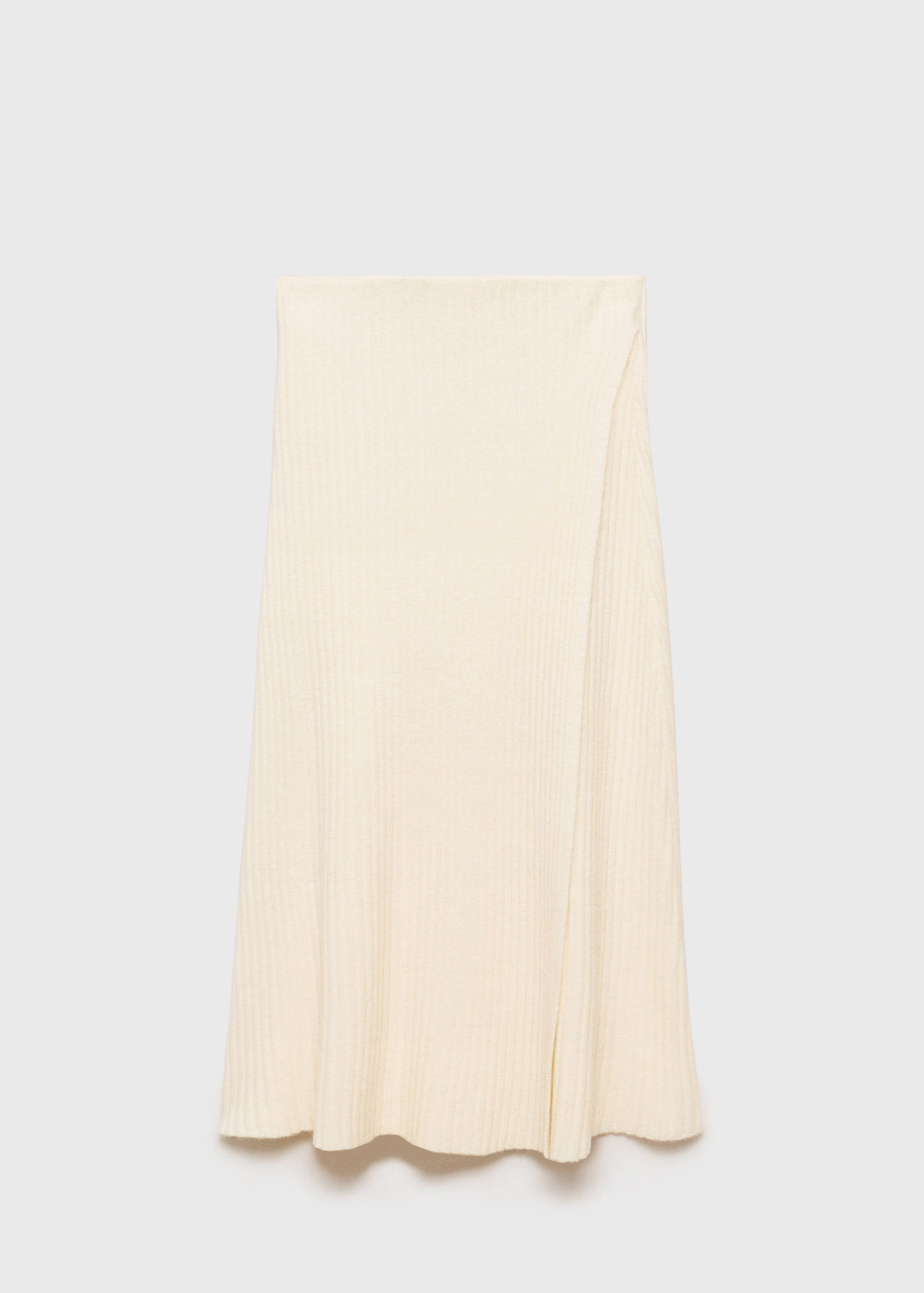 Трикотажная юбка с запахом - Изделие без модели