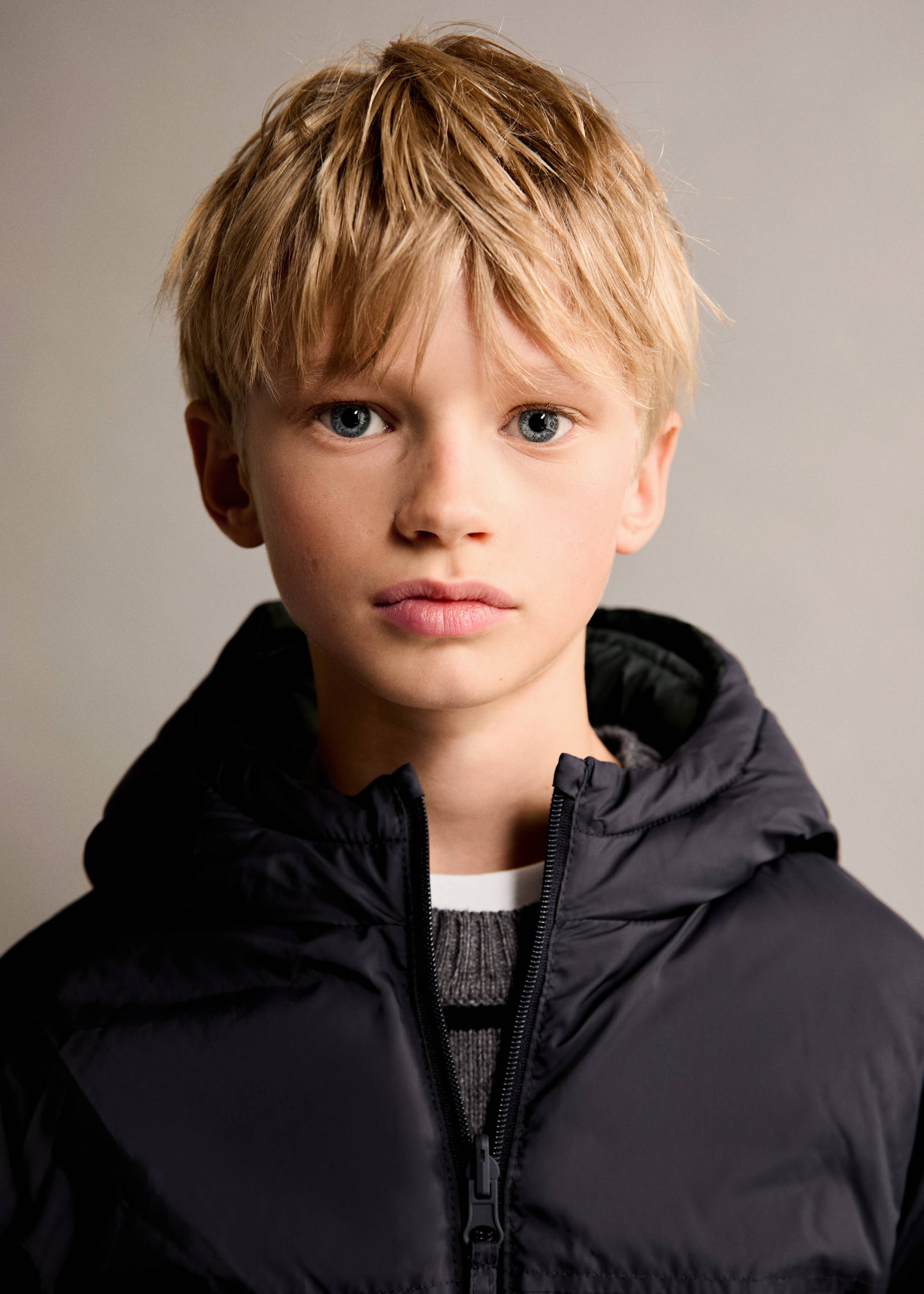 Quilted reversible anorak - Details of the article 4