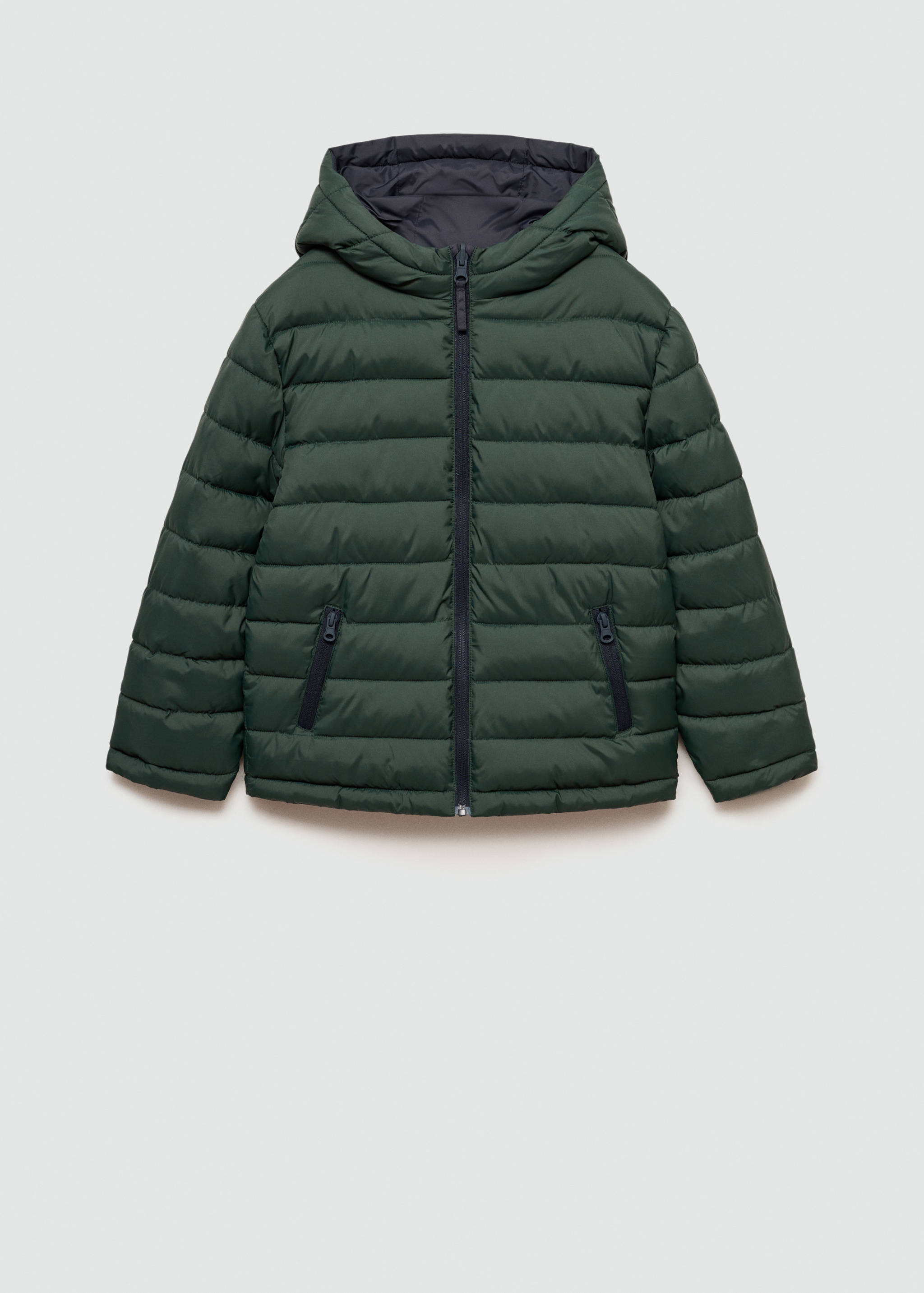 Quilted reversible anorak - Article without model