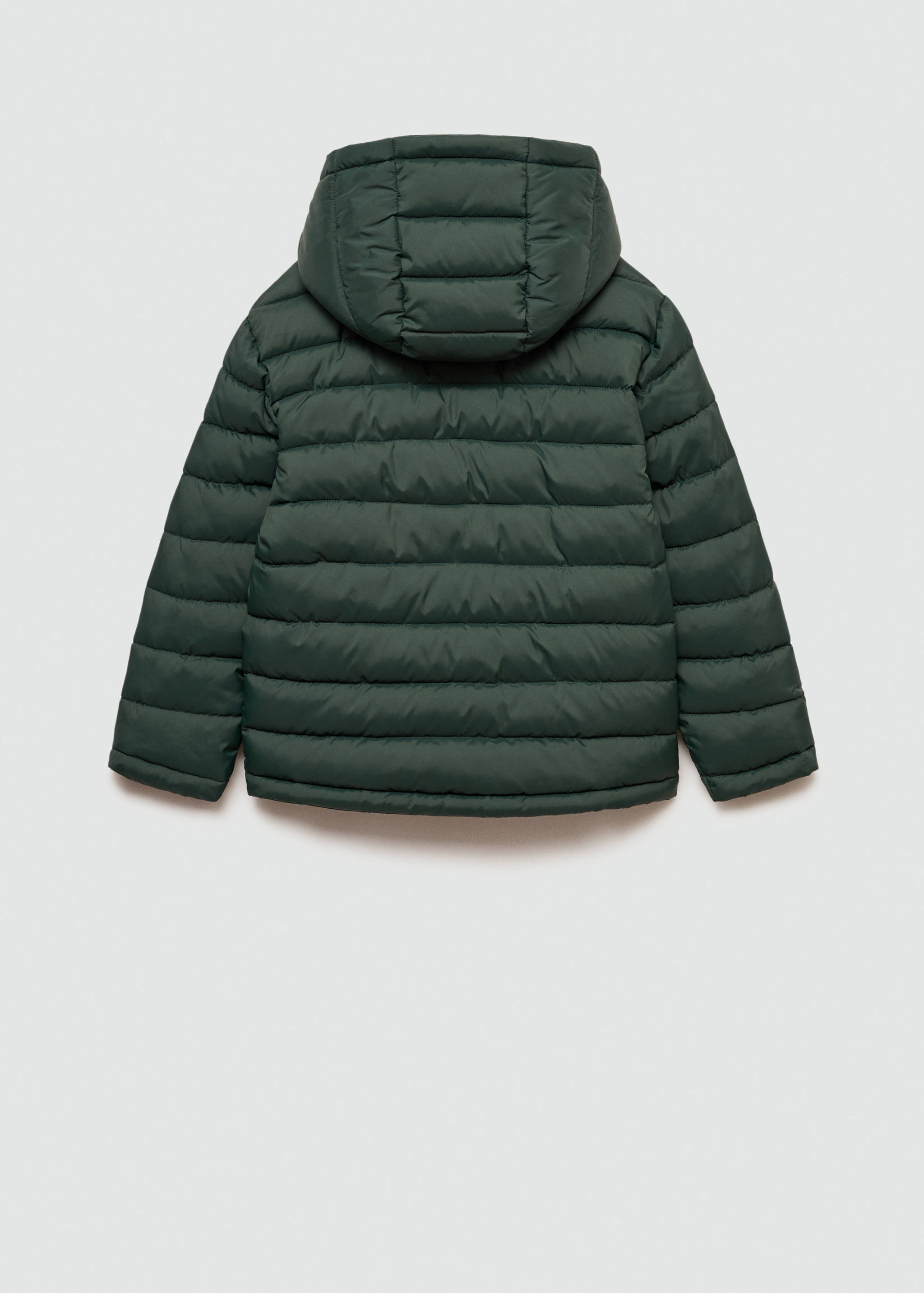 Quilted reversible anorak - Reverse of the article