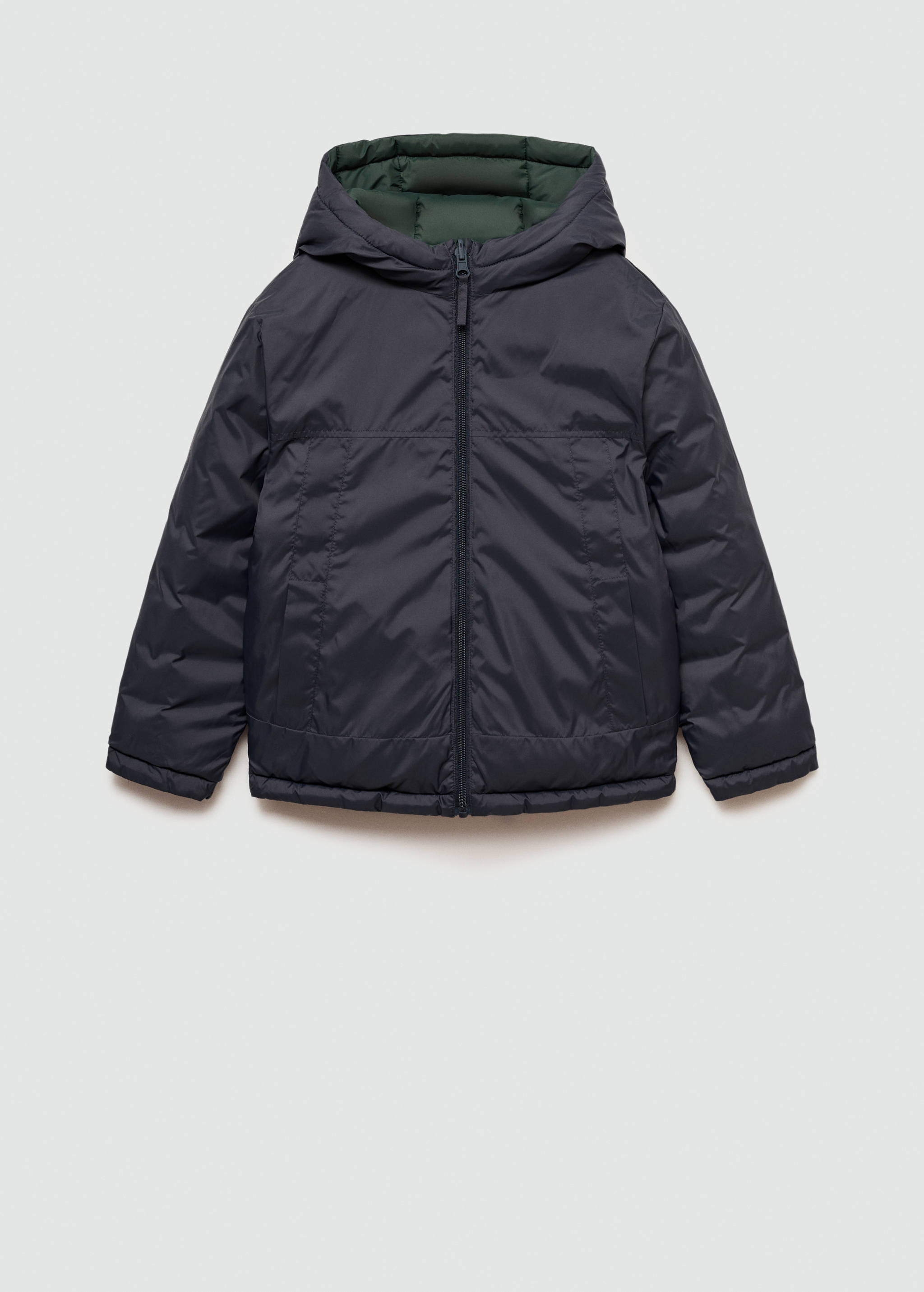 Quilted reversible anorak - Details of the article 0