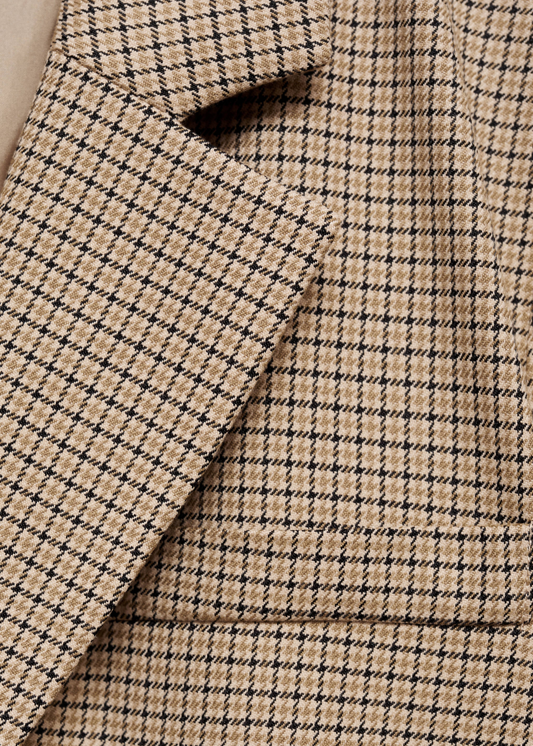 Houndstooth wool-blend blazer - Details of the article 8