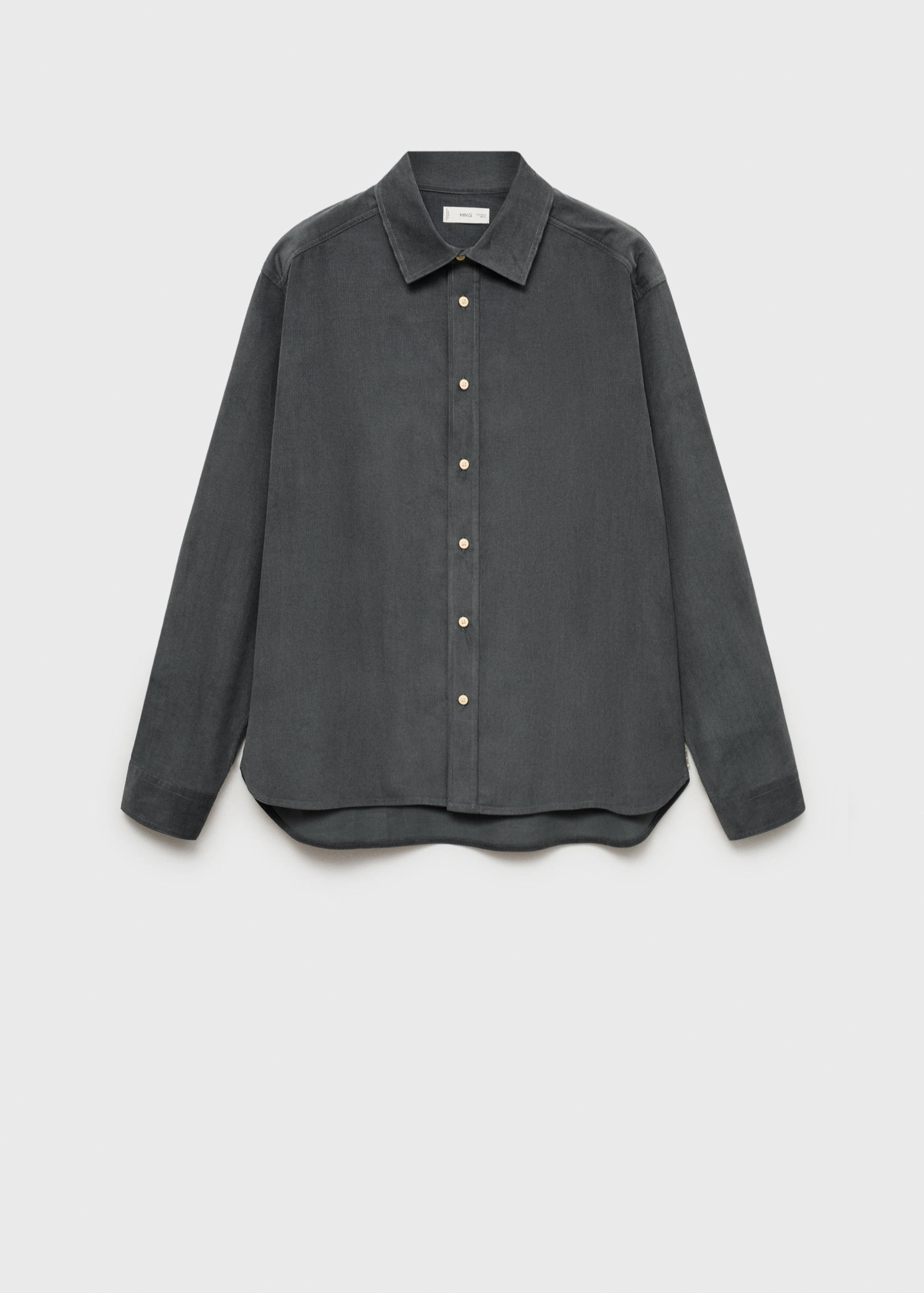 Chemise velours côtelé regular fit - Article sans modèle