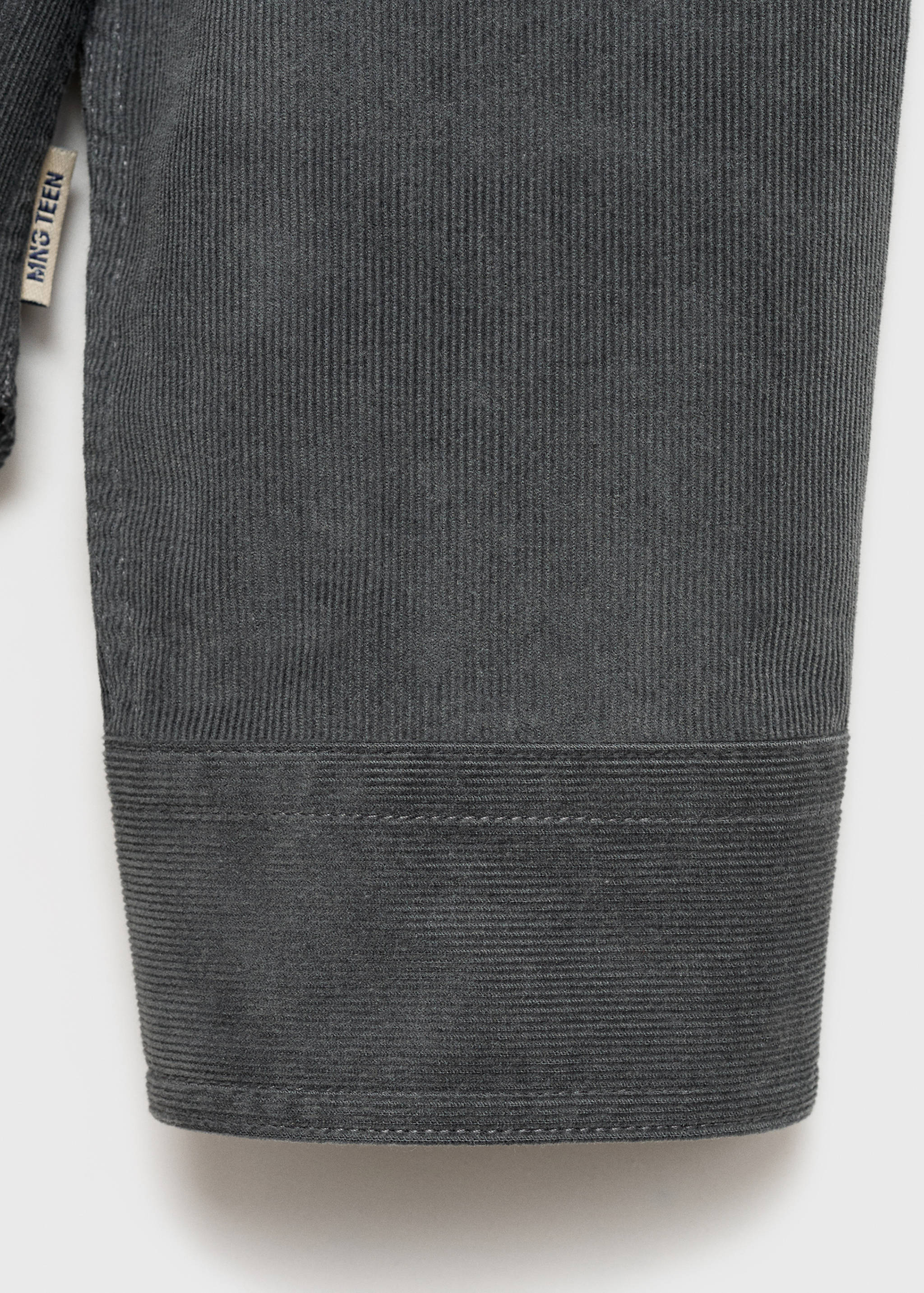 Chemise velours côtelé regular fit - Détail de l'article 0