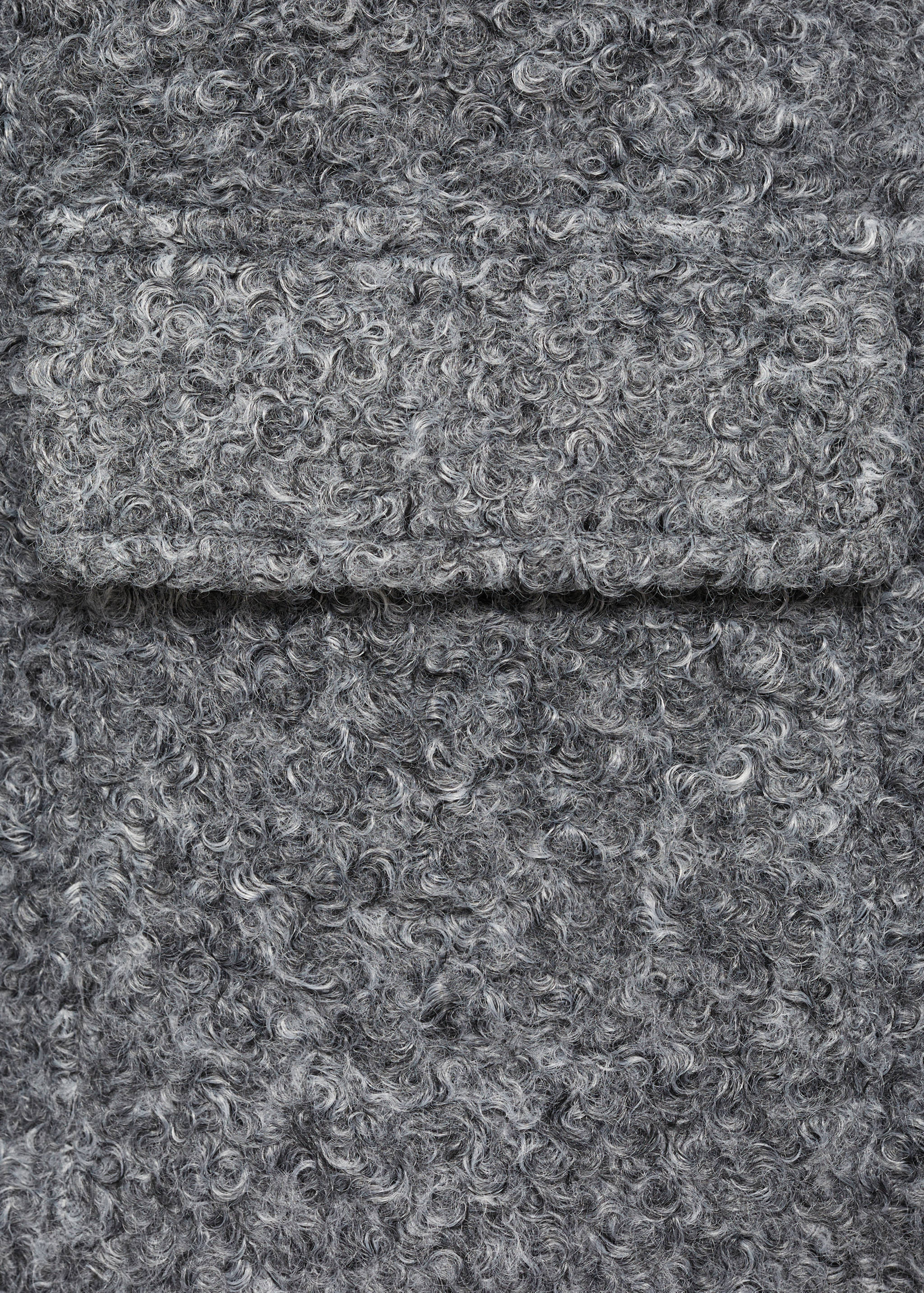 Bouclé jacket with pockets - Details of the article 0