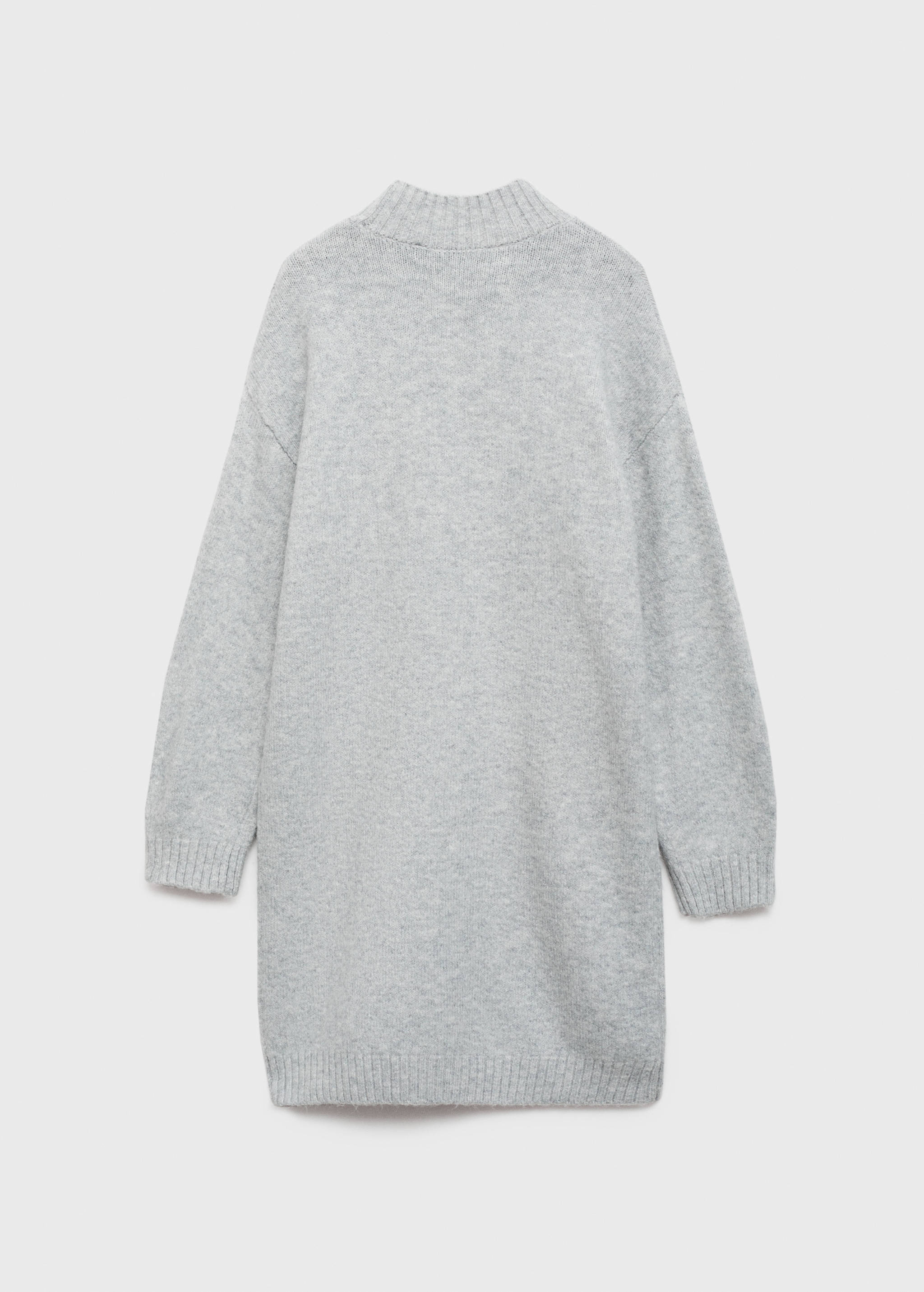 Knitted dress - Reverse of the article