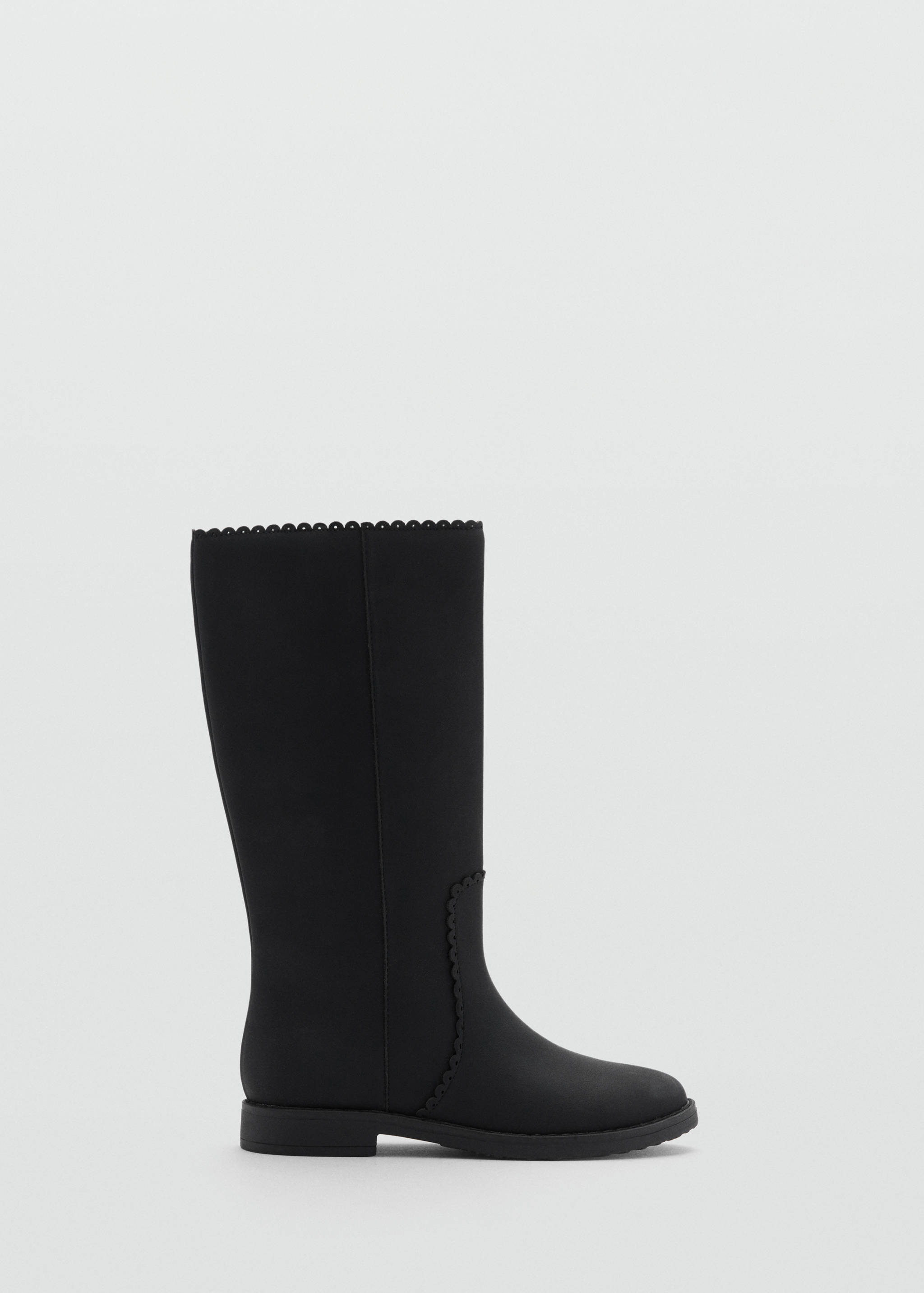 Flat over-the-knee boots - Article without model