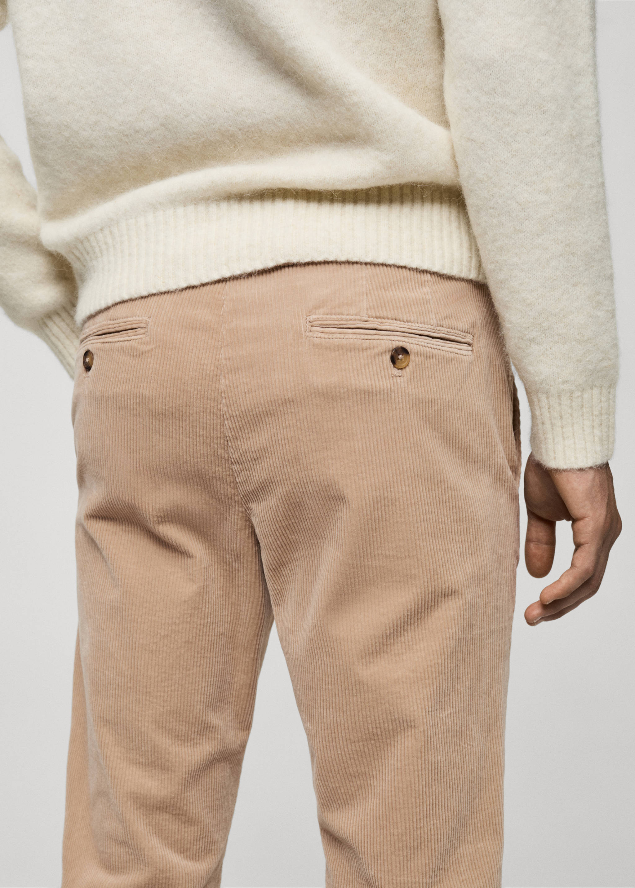 Pantalón pana slim fit - Detalle del artículo 6