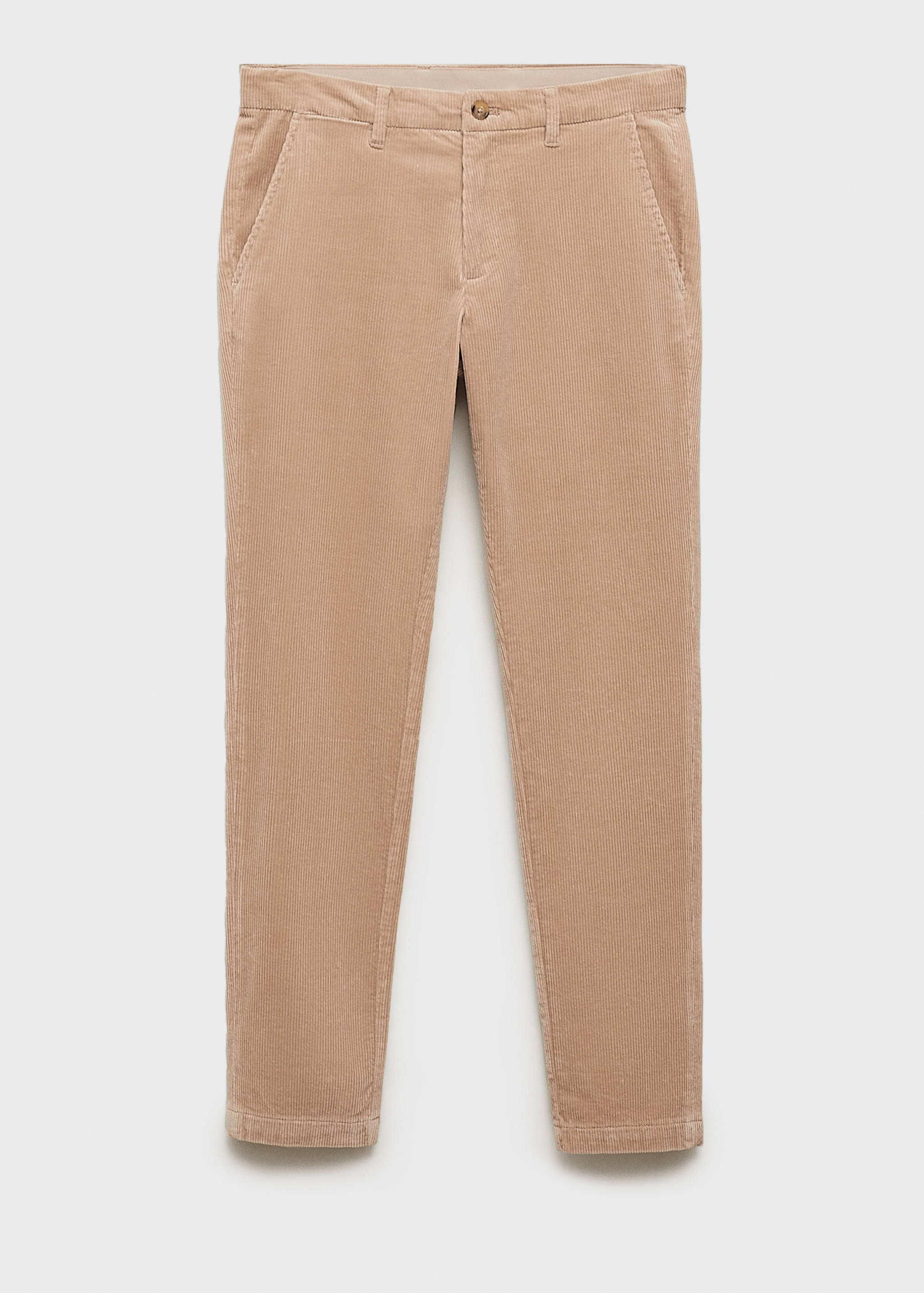 Corduroy slim-fit pants - Article without model