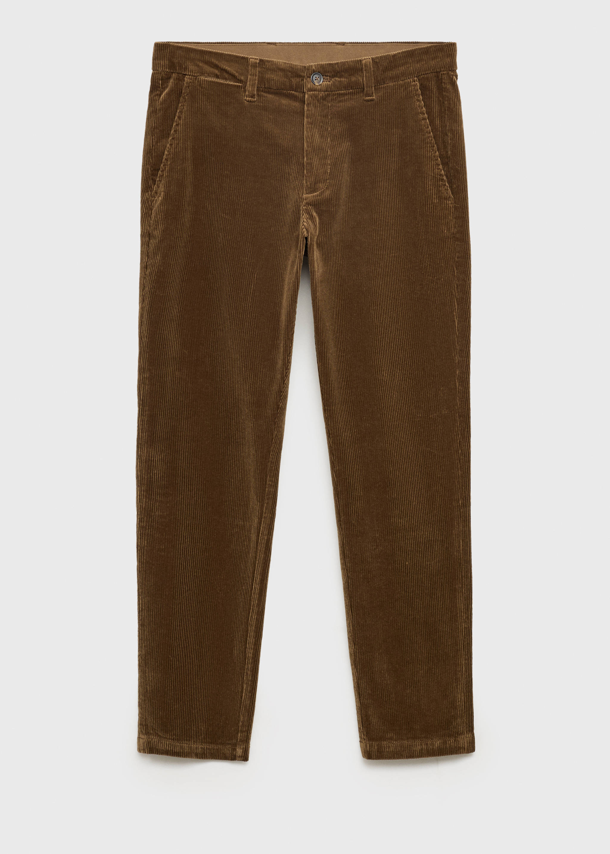 Corduroy slim-fit pants - Article without model