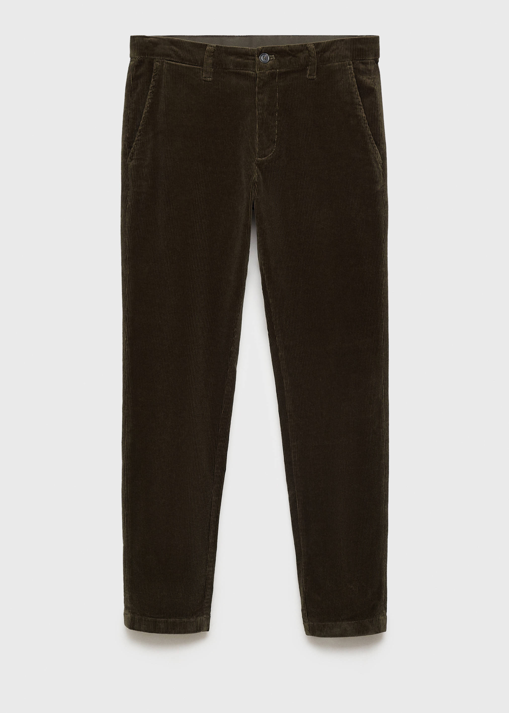Corduroy slim-fit pants - Article without model