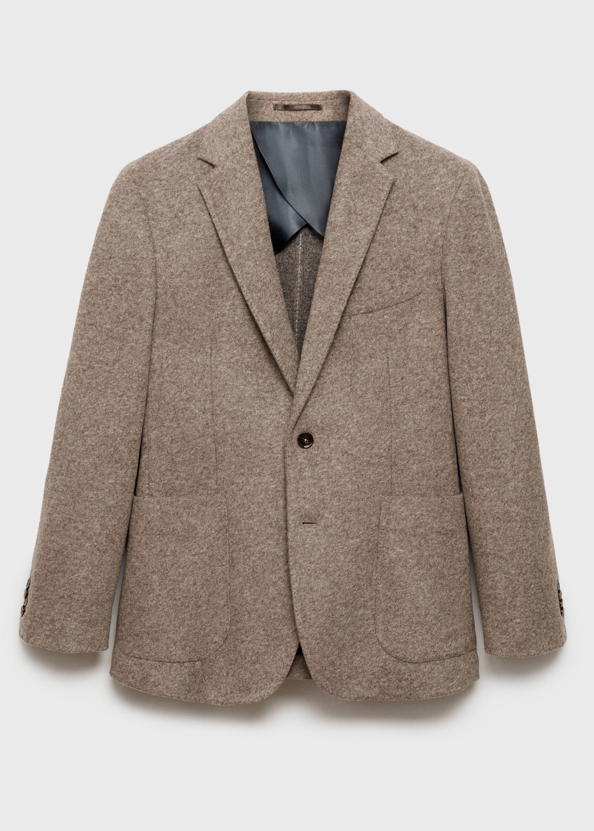 意大利纯羊毛法兰绒外套 - null